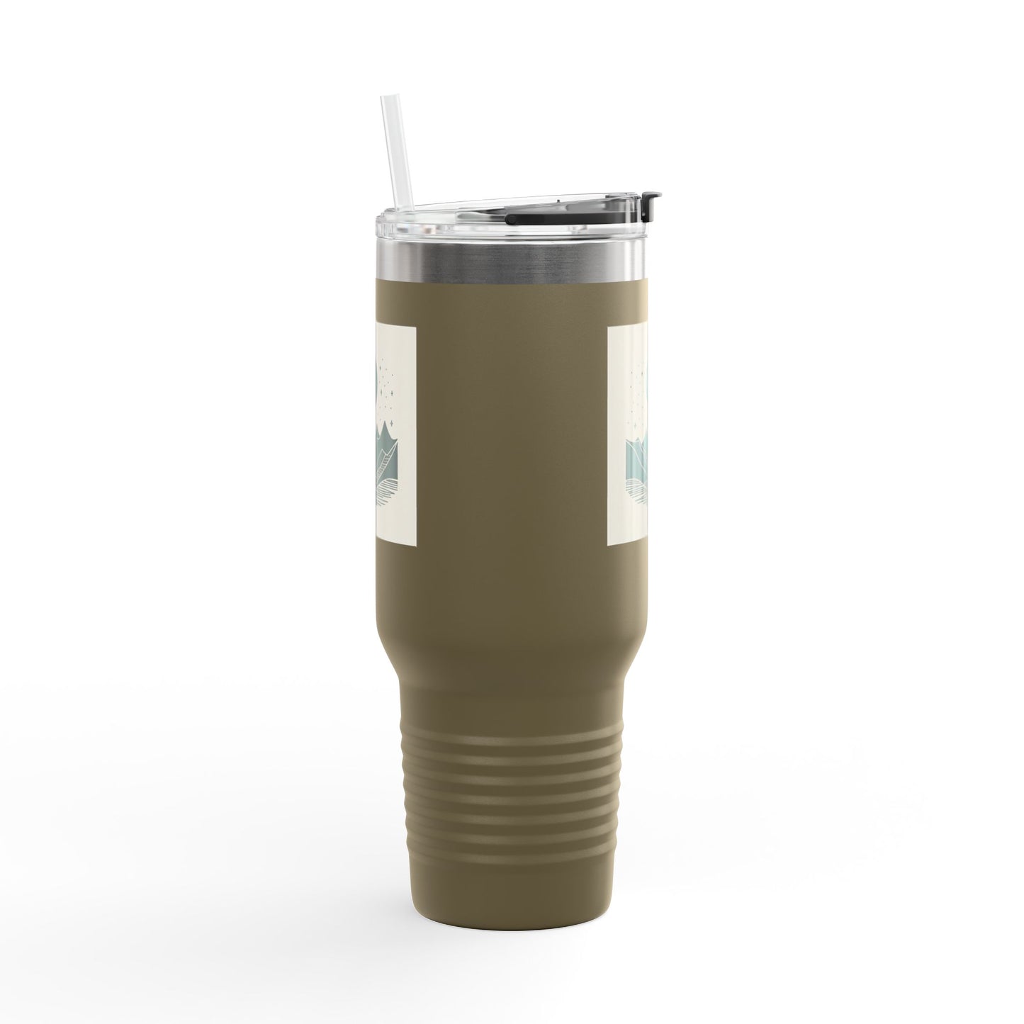 Adventure-Inspired Insulated Travel Mug - 40oz for Outdoor Enthusiasts