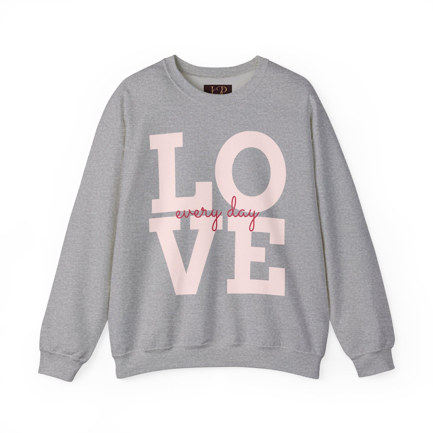 Love Every Day Unisex Crewneck Sweatshirt