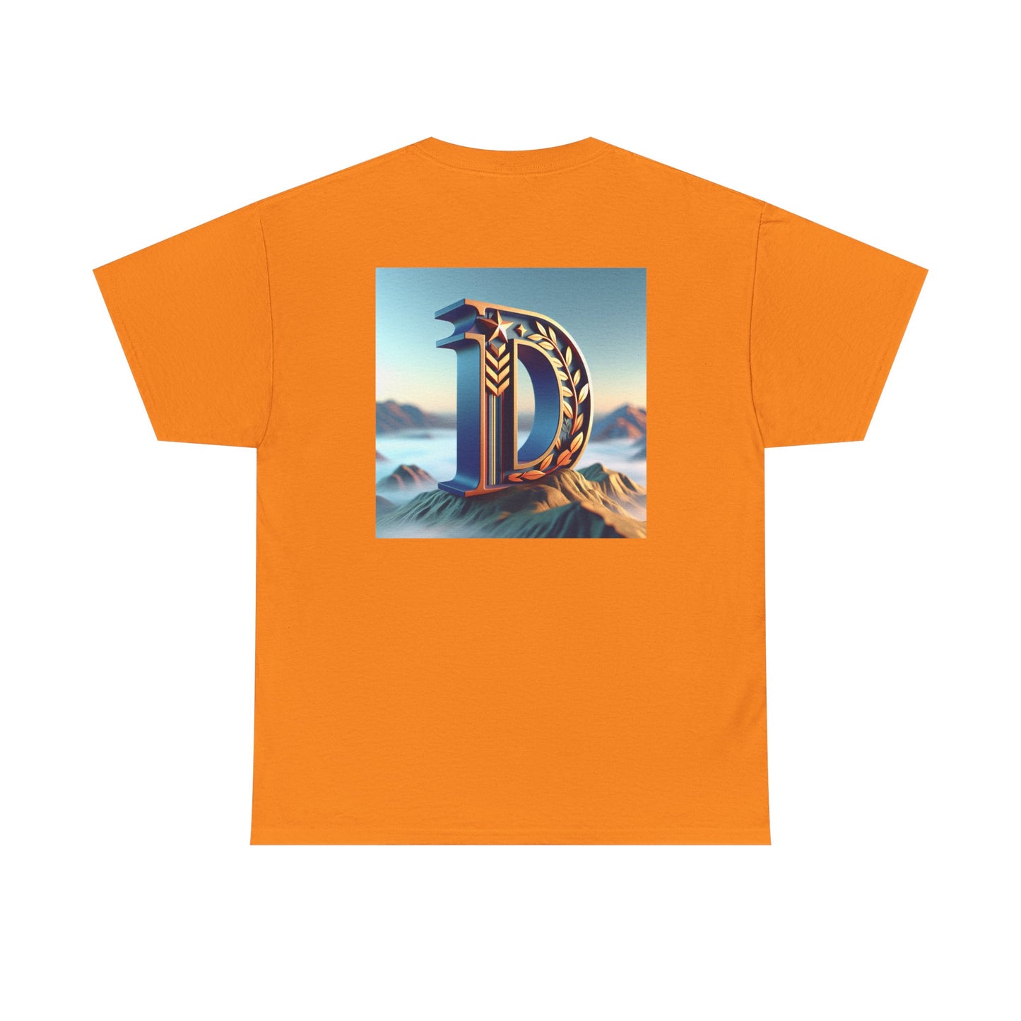 Vintage-Inspired Landscape Graphic Unisex Heavy Cotton Tee