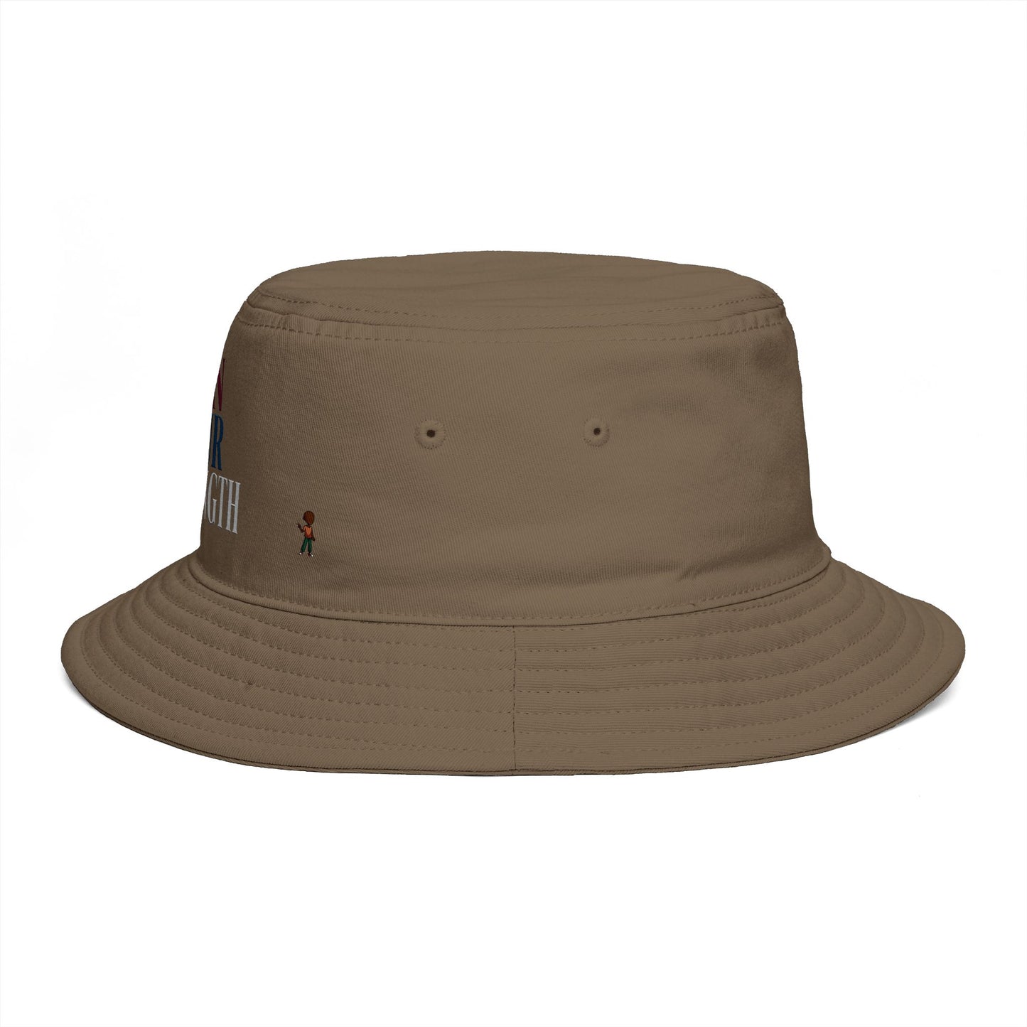 Own Your Strength Bucket Hat — Empowerment Embroidered Sun Hat