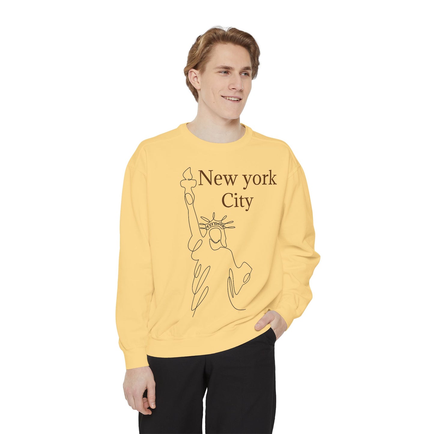 NYC Liberty Line Art Sweatshirt