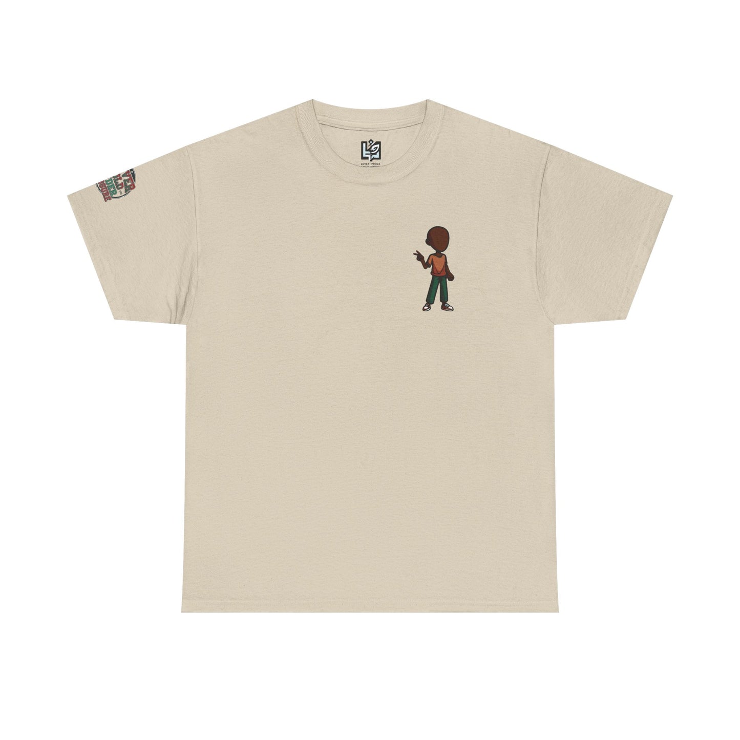 Mini Guitarist Tee — Cute Retro Kid Playing Guitar Graphic T-Shirt