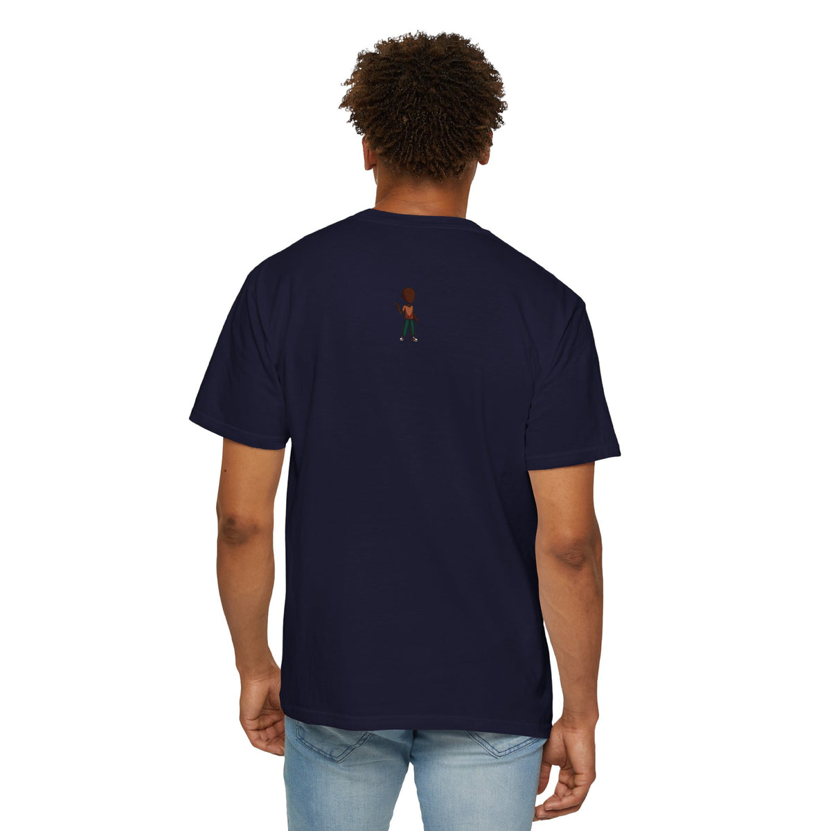 Make Haiti the Pearl — T‑Shirt (Antilles Pride, Colorful Retro Globe Design)