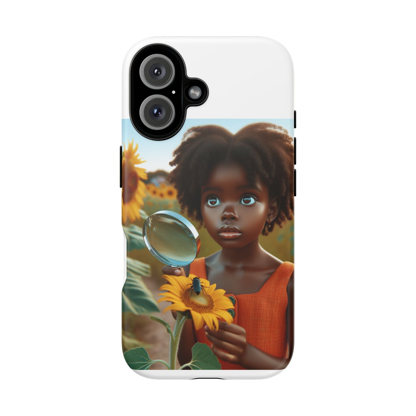 Nature-Inspired Tough Cases with Artful Girl Design