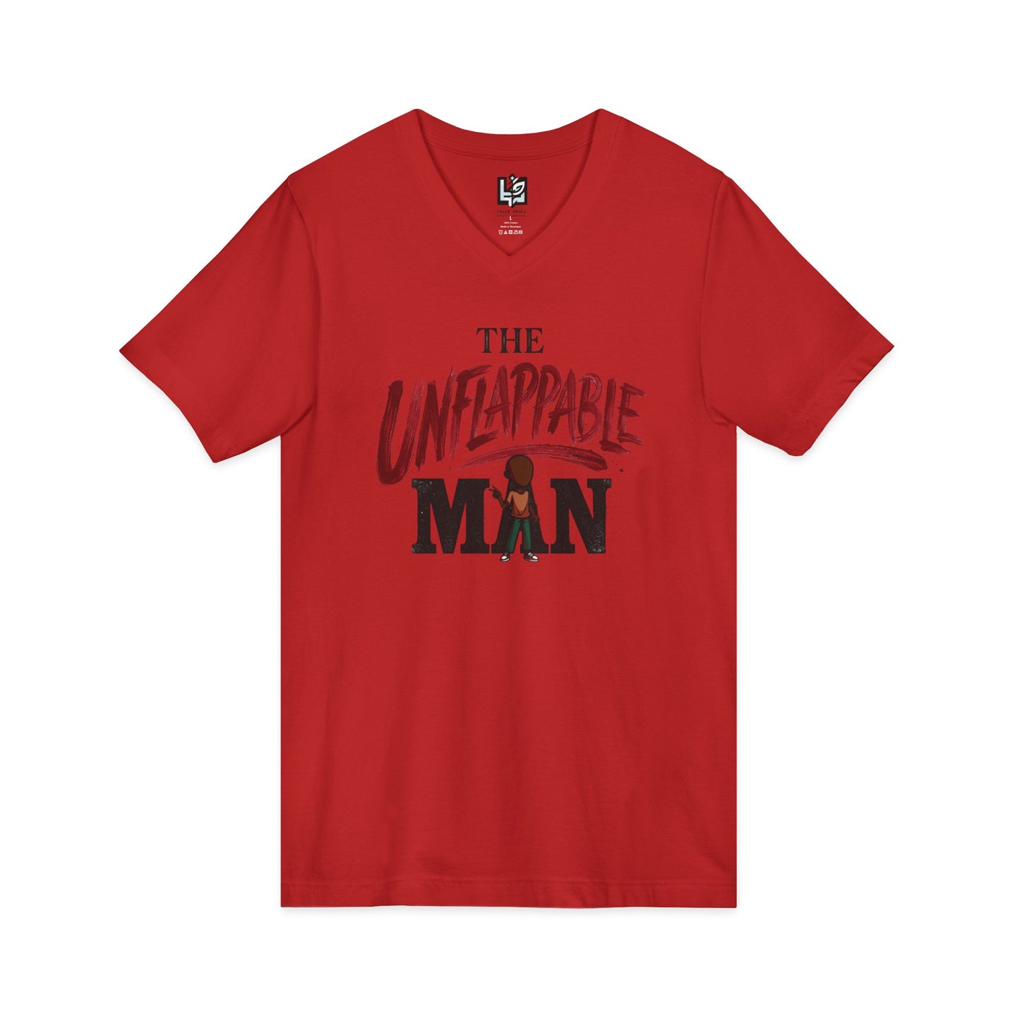 The Unflappable Man V-Neck Tee