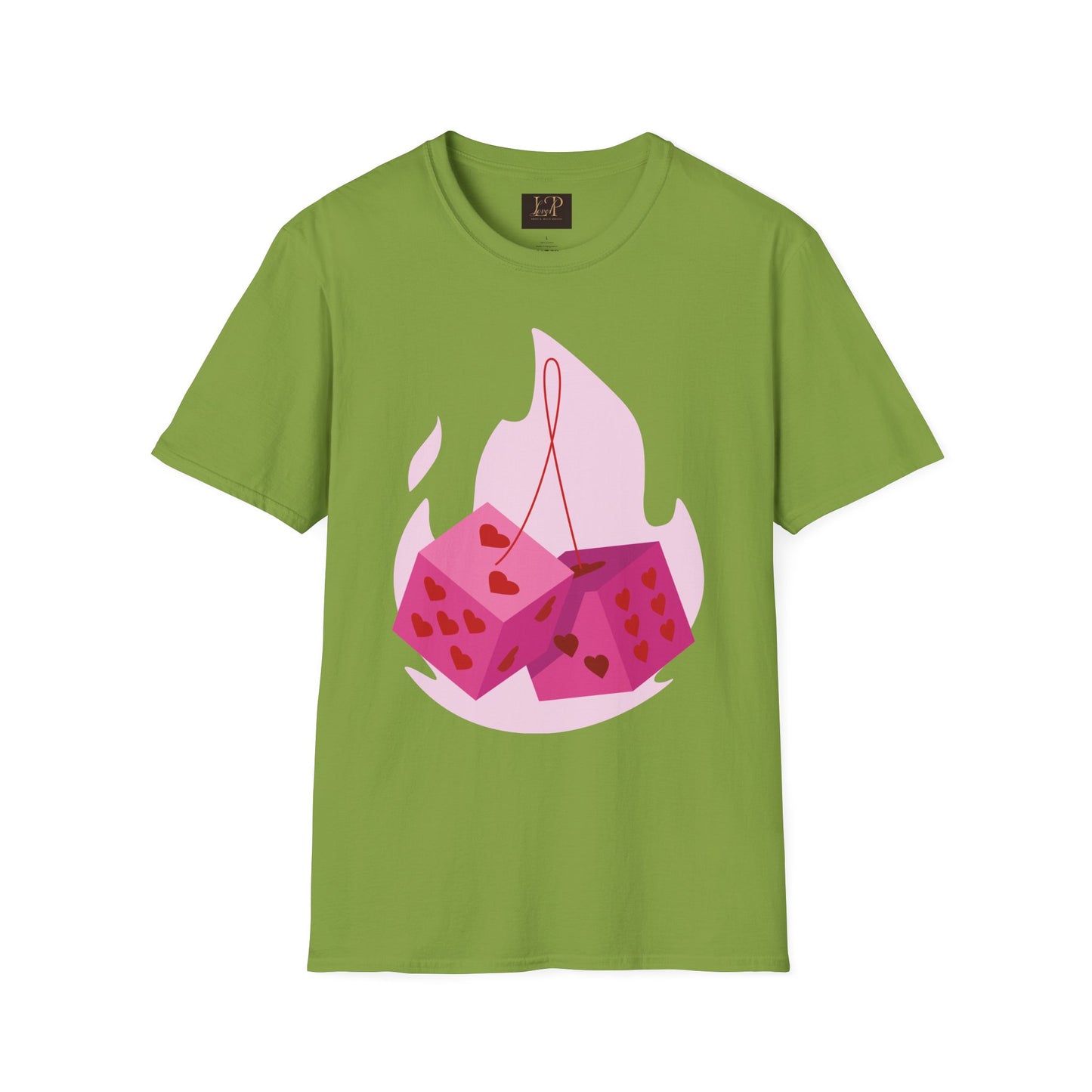 Cute Heart Design Unisex Softstyle T-Shirt - Perfect for Valentine’s Day or Casual Wear