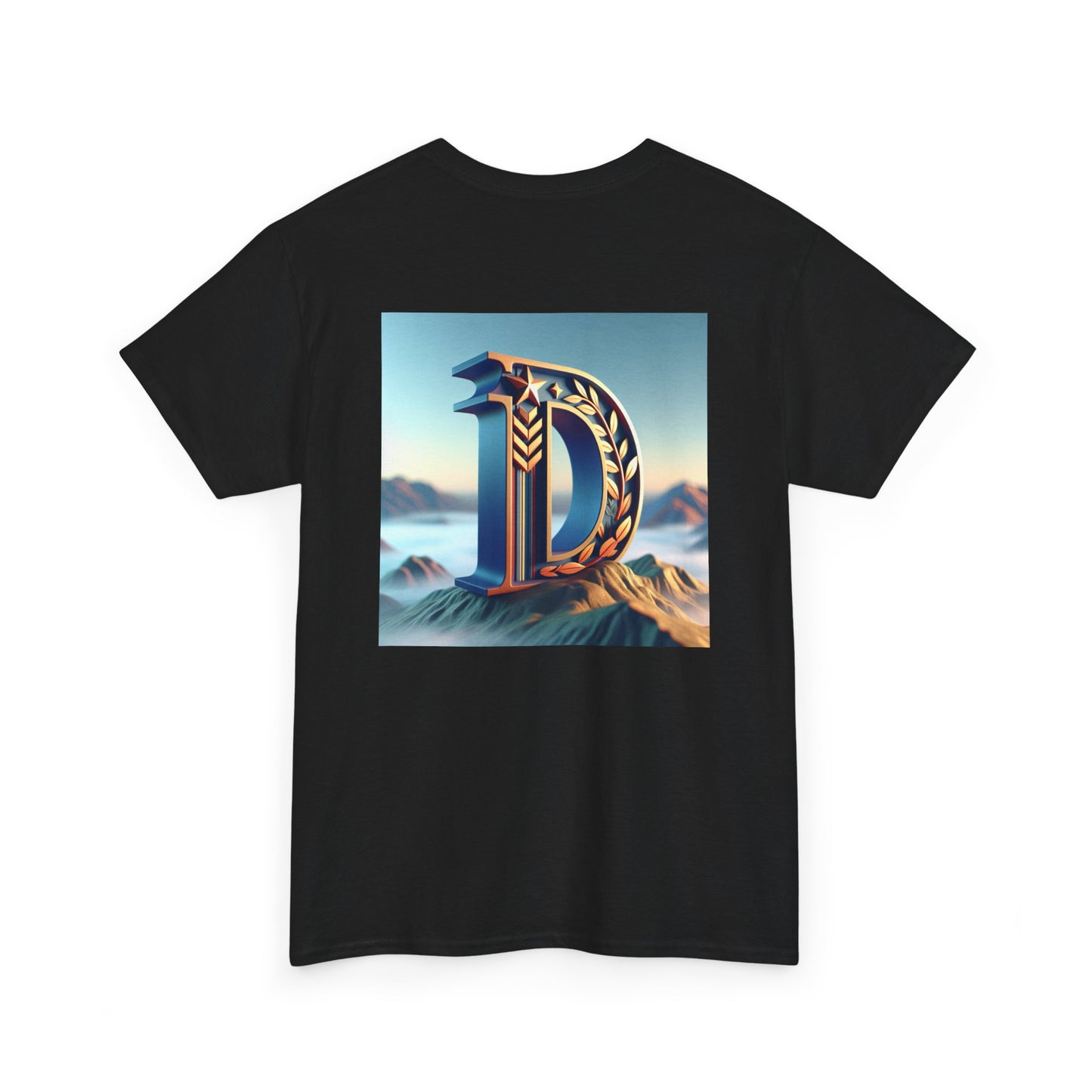 Vintage-Inspired Landscape Graphic Unisex Heavy Cotton Tee