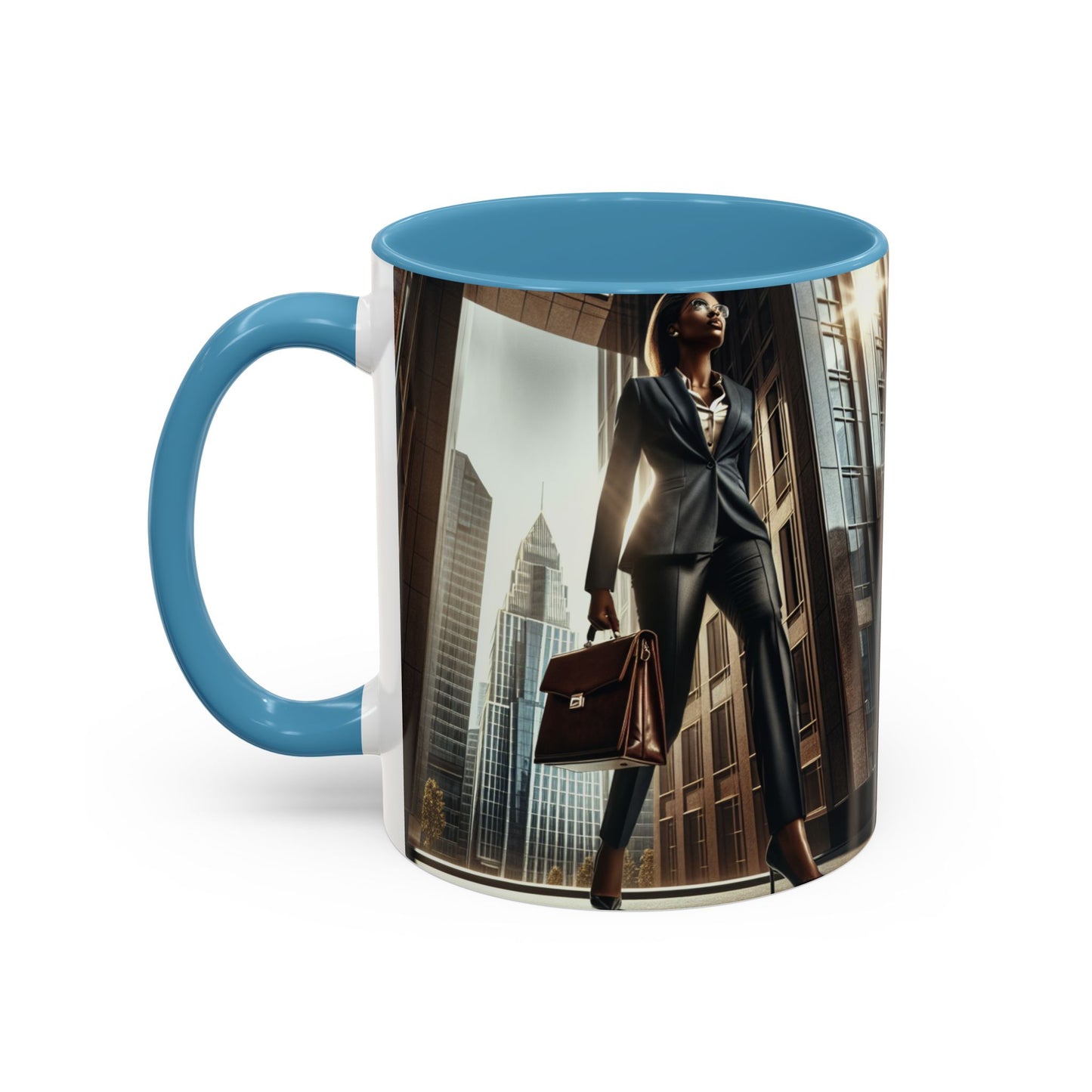 #1 CEO in Building Accent Coffee Mug - 11 & 15oz - Perfect Gift for Business Leaders