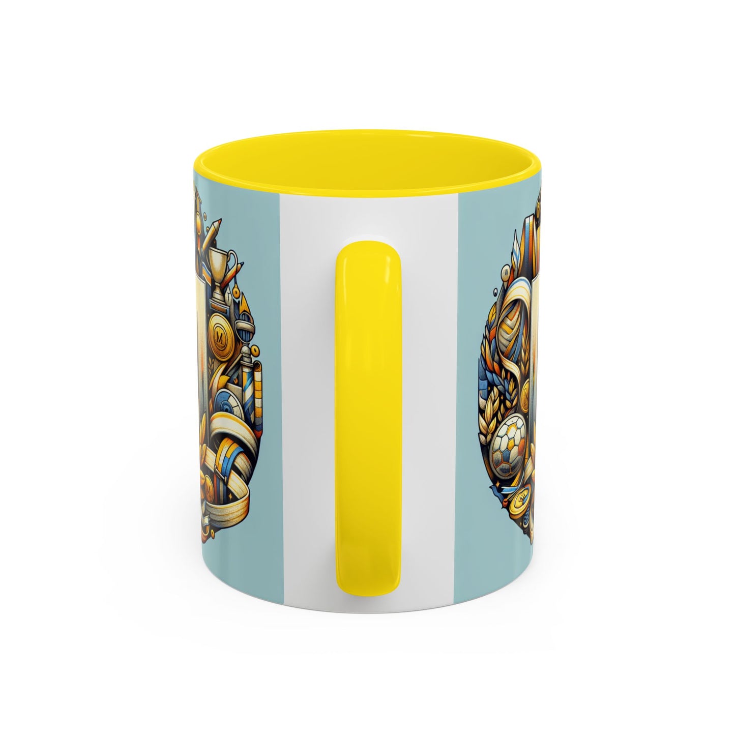 Championship Coffee Mug - Motivational Trophy Design