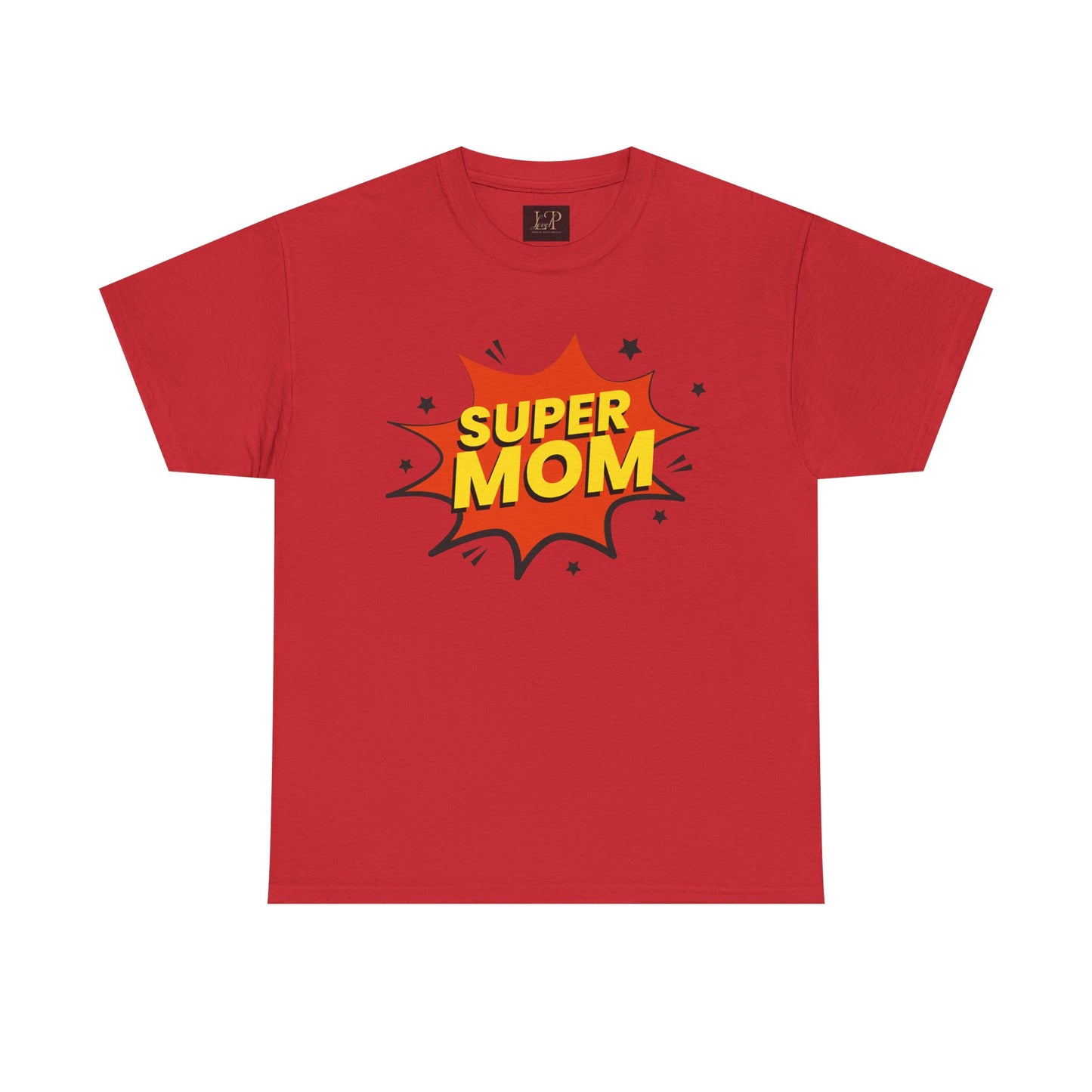 Super Mom Unisex Heavy Cotton Tee - Perfect Gift for Mother's Day