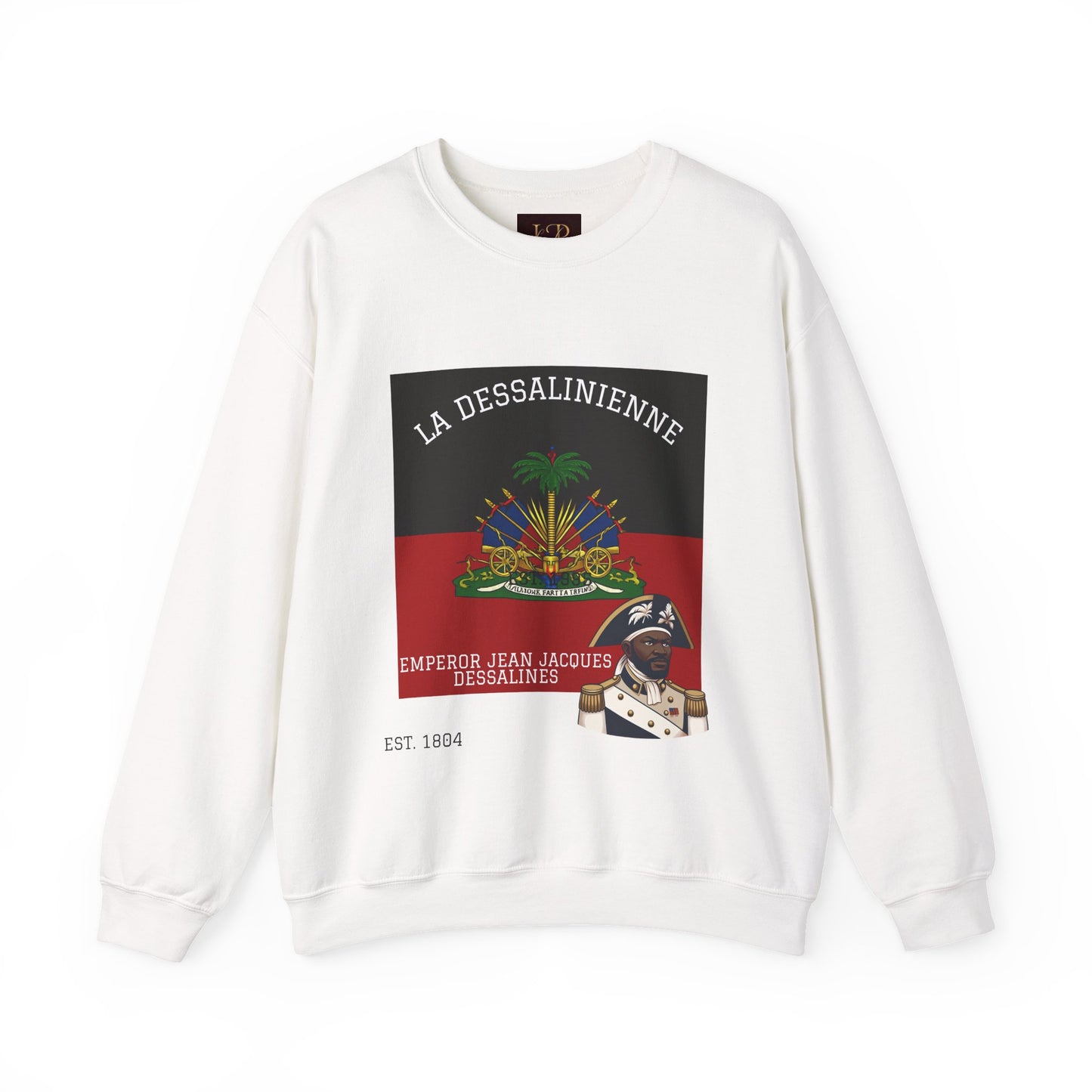Haitian Heritage Crewneck Sweatshirt, Unisex Sweatshirt, Casual Streetwear, Gifts for Him, Gifts for Her, Cultural Pride Apparel