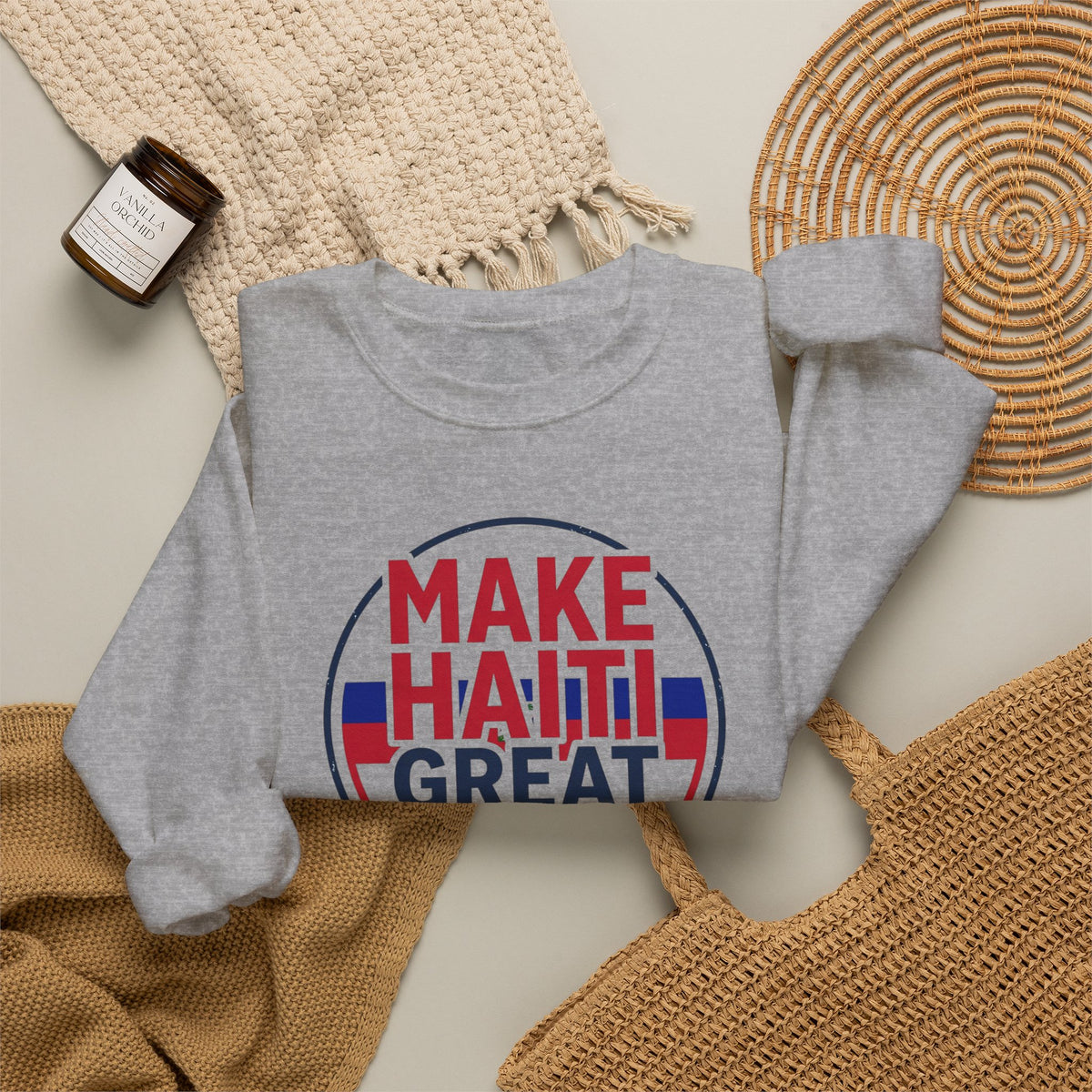 Make Haiti Great Again Crewneck Sweatshirt