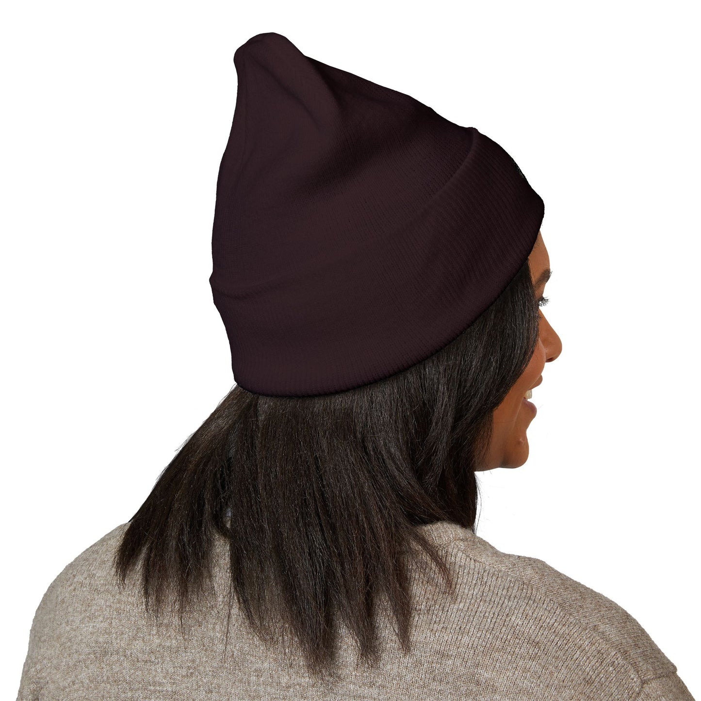 Embroidered 'Plant Daddy' Cuffed Beanie — Cozy Garden Lover Knit Hat