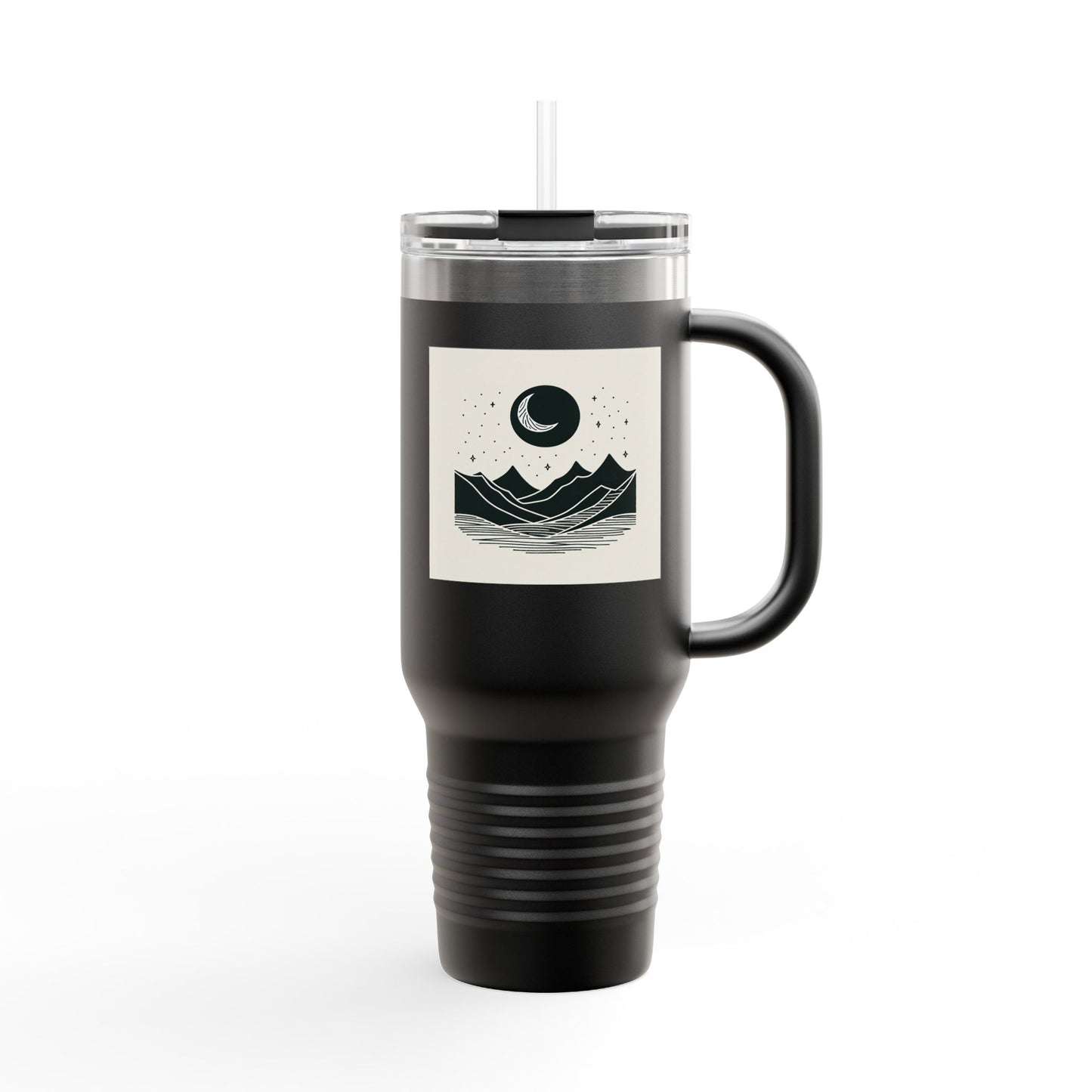 Adventure-Inspired Insulated Travel Mug - 40oz for Outdoor Enthusiasts