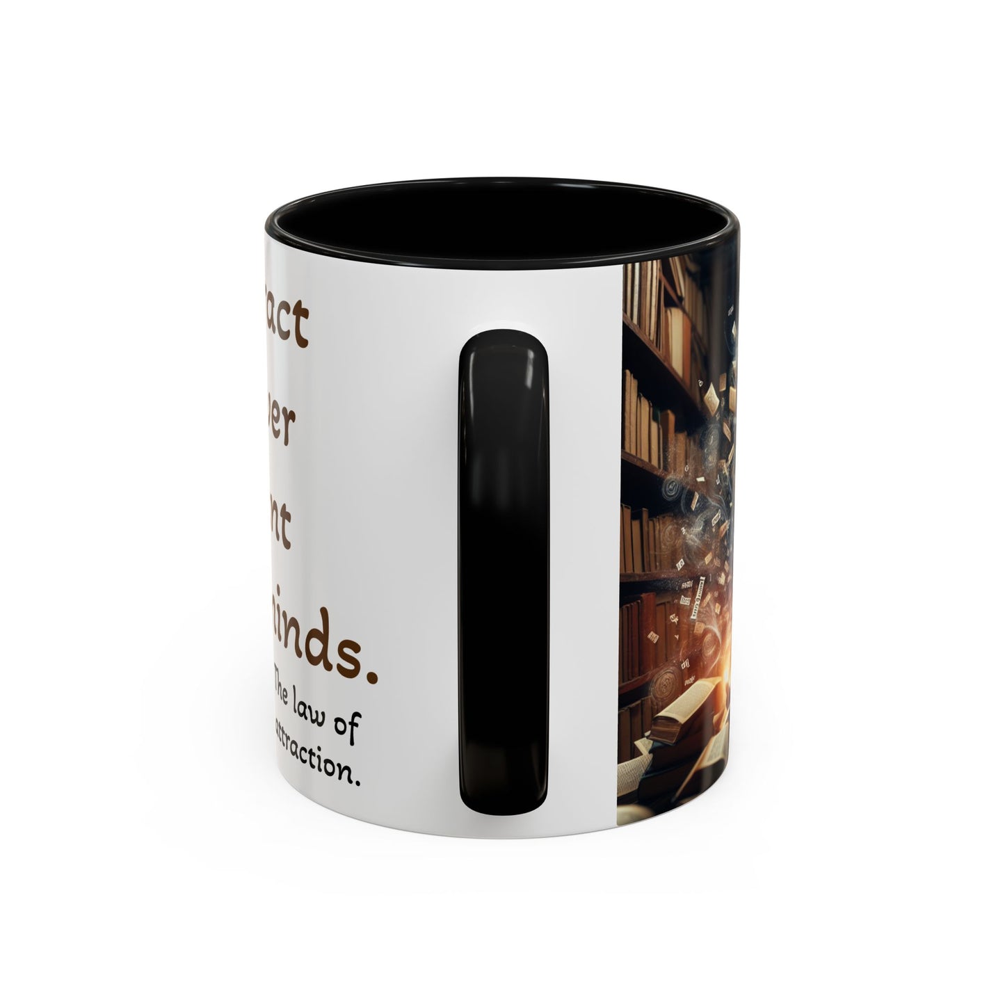 Mindful Attraction Coffee Mug - Inspirational Design for Law of Attraction Lovers