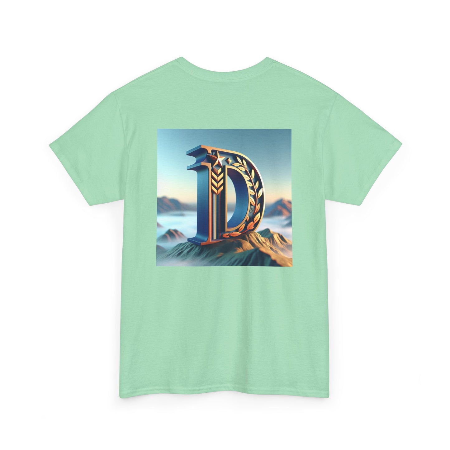 Vintage-Inspired Landscape Graphic Unisex Heavy Cotton Tee