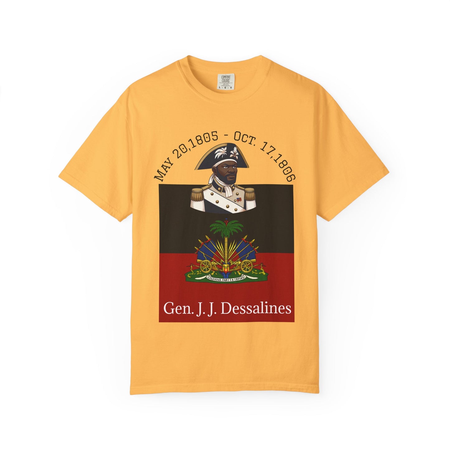 Gen. J.J. Dessalines T-Shirt, Historical Figure Tee, Haitian Revolution Apparel, Unisex Cotton Tee, Gift for History Buffs, Casual [...]