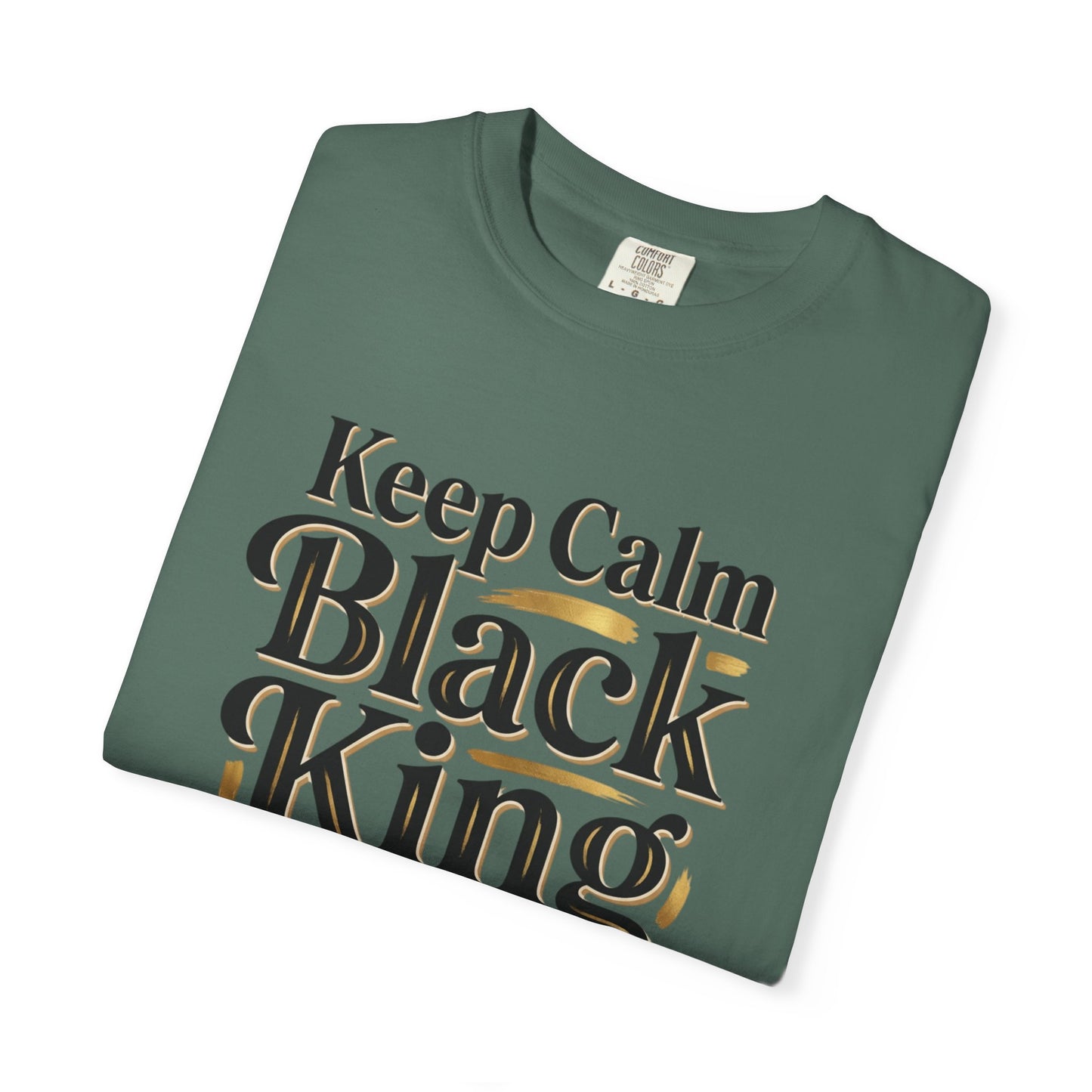 Keep Calm Black King Power T‑Shirt