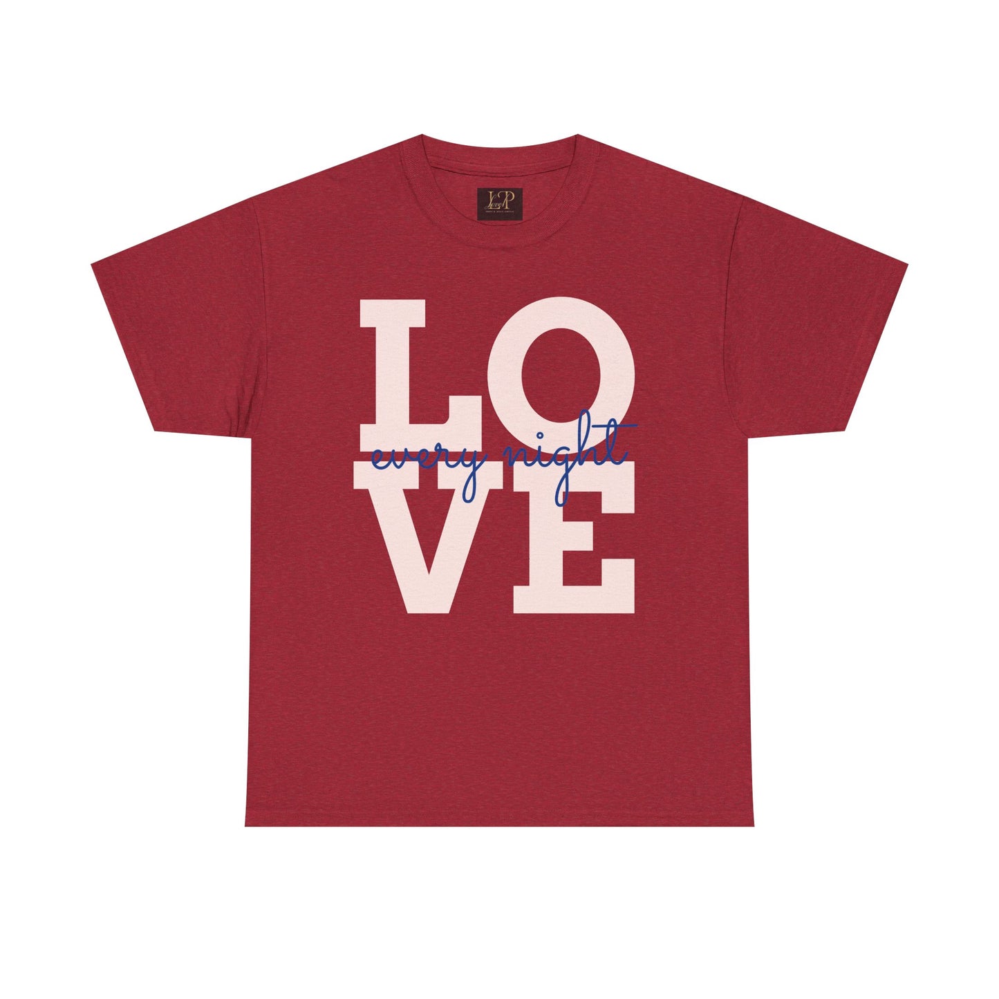 Love Every Night Unisex Heavy Cotton Tee