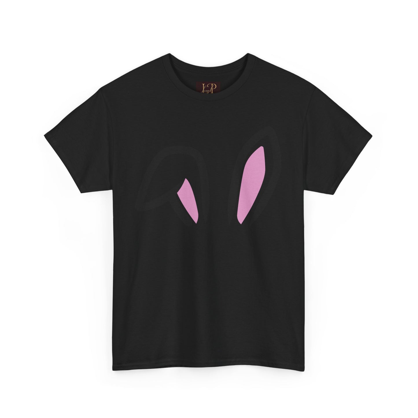 Cute Bunny Ears Unisex Heavy Cotton Tee