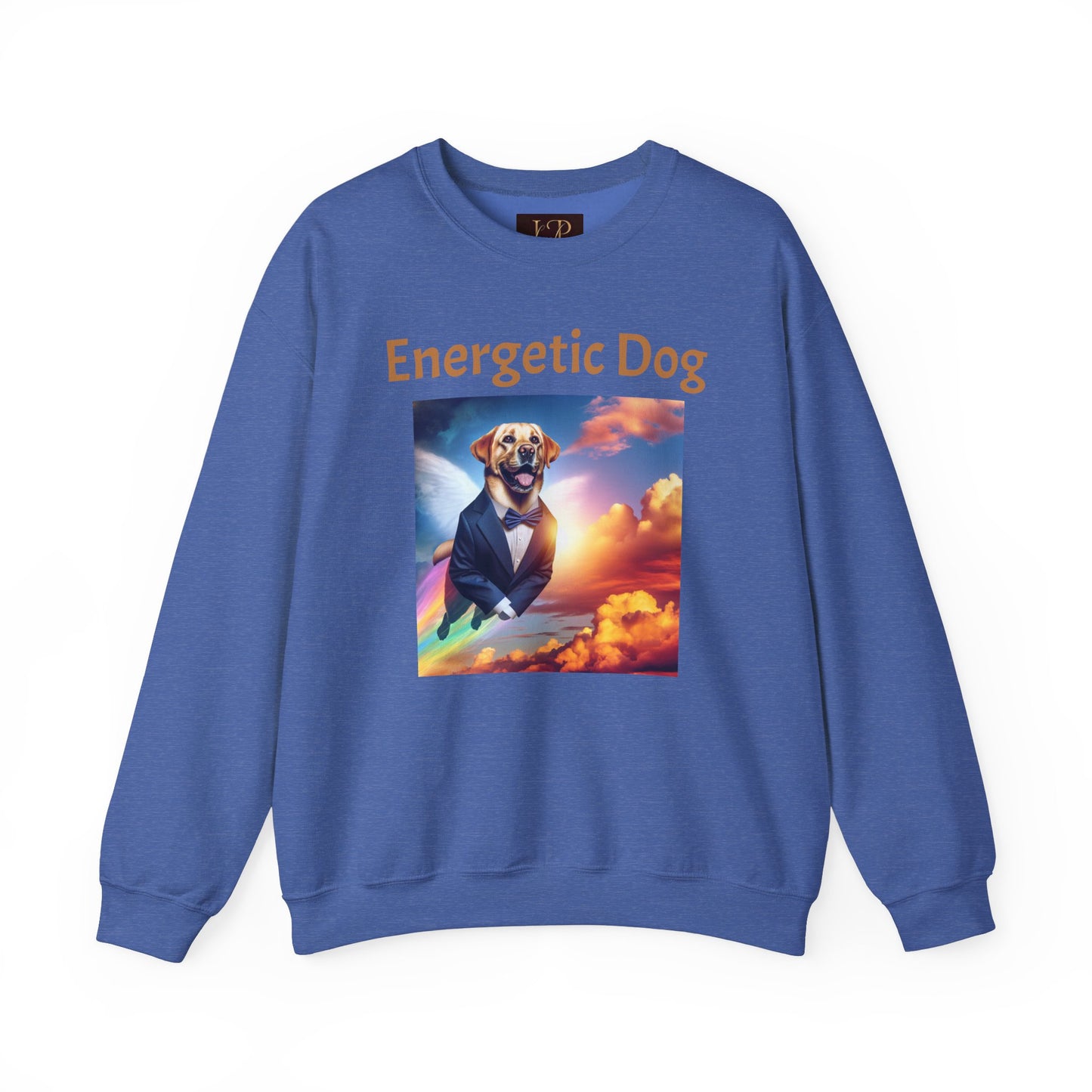 Energetic Dog Crewneck Sweatshirt - Unisex Heavy Blend™