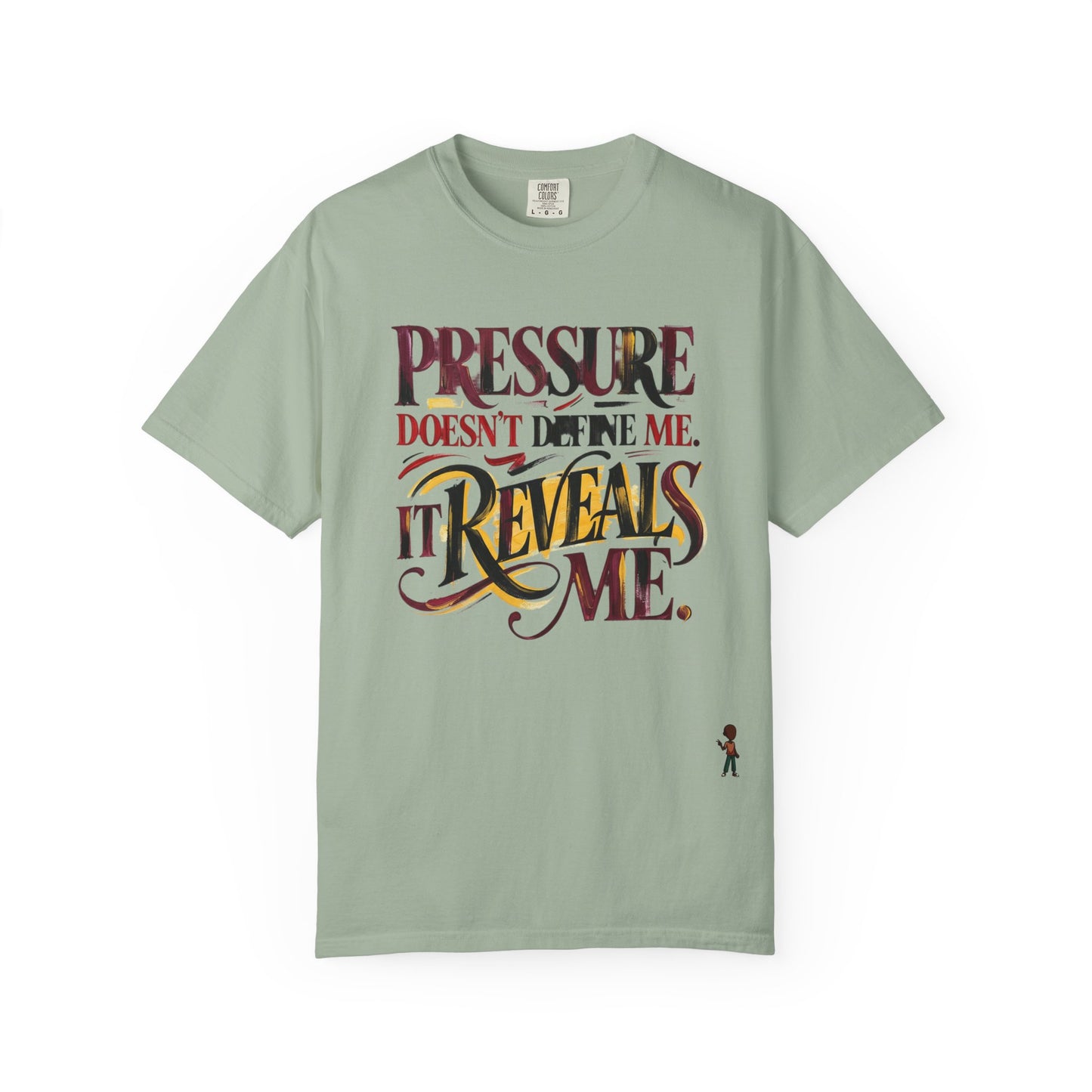 Pressure Reveals Me T-Shirt — Motivational Graphic Tee