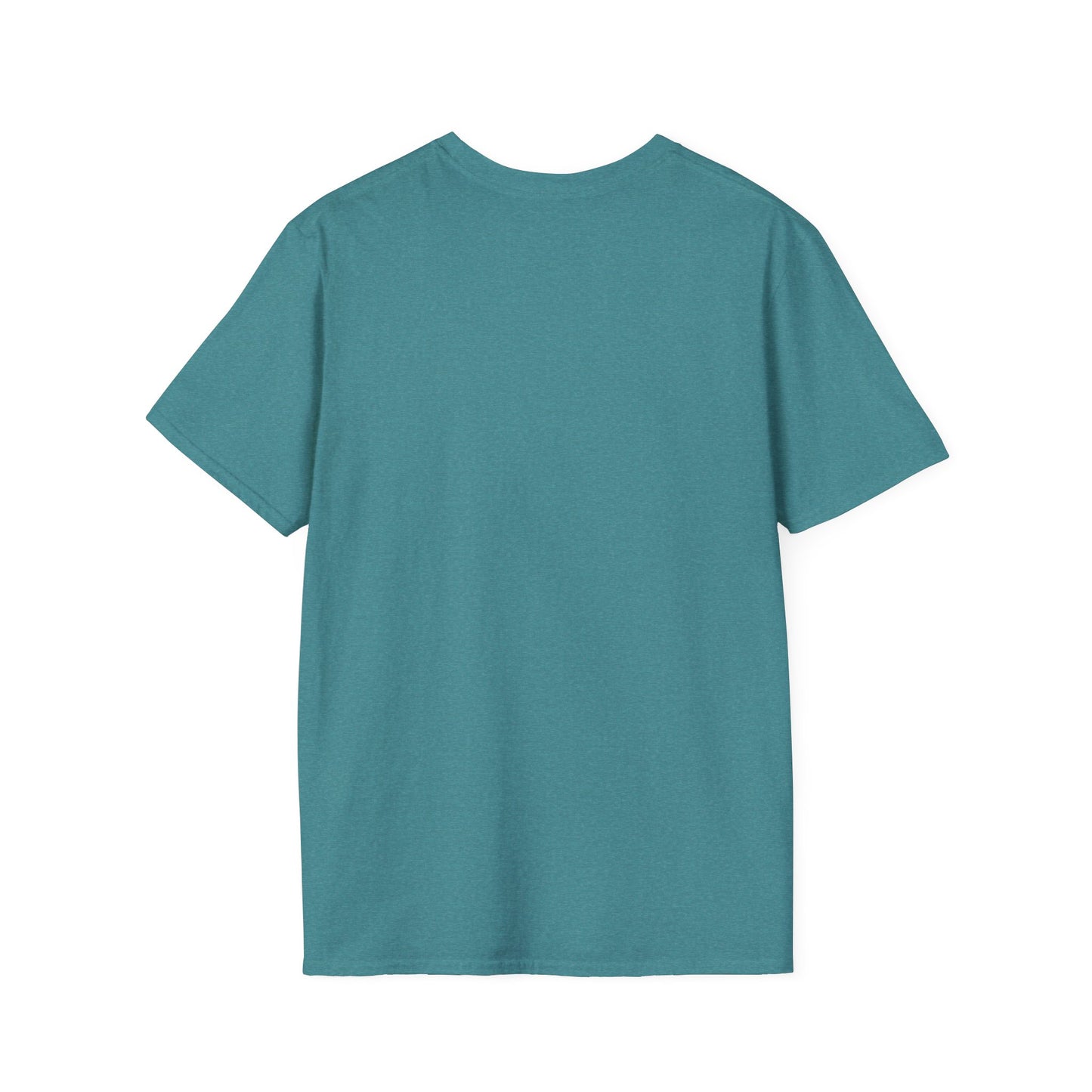 Floral Letter 'M' Unisex Softstyle T-Shirt - Perfect for Celebrations and Self-Expression
