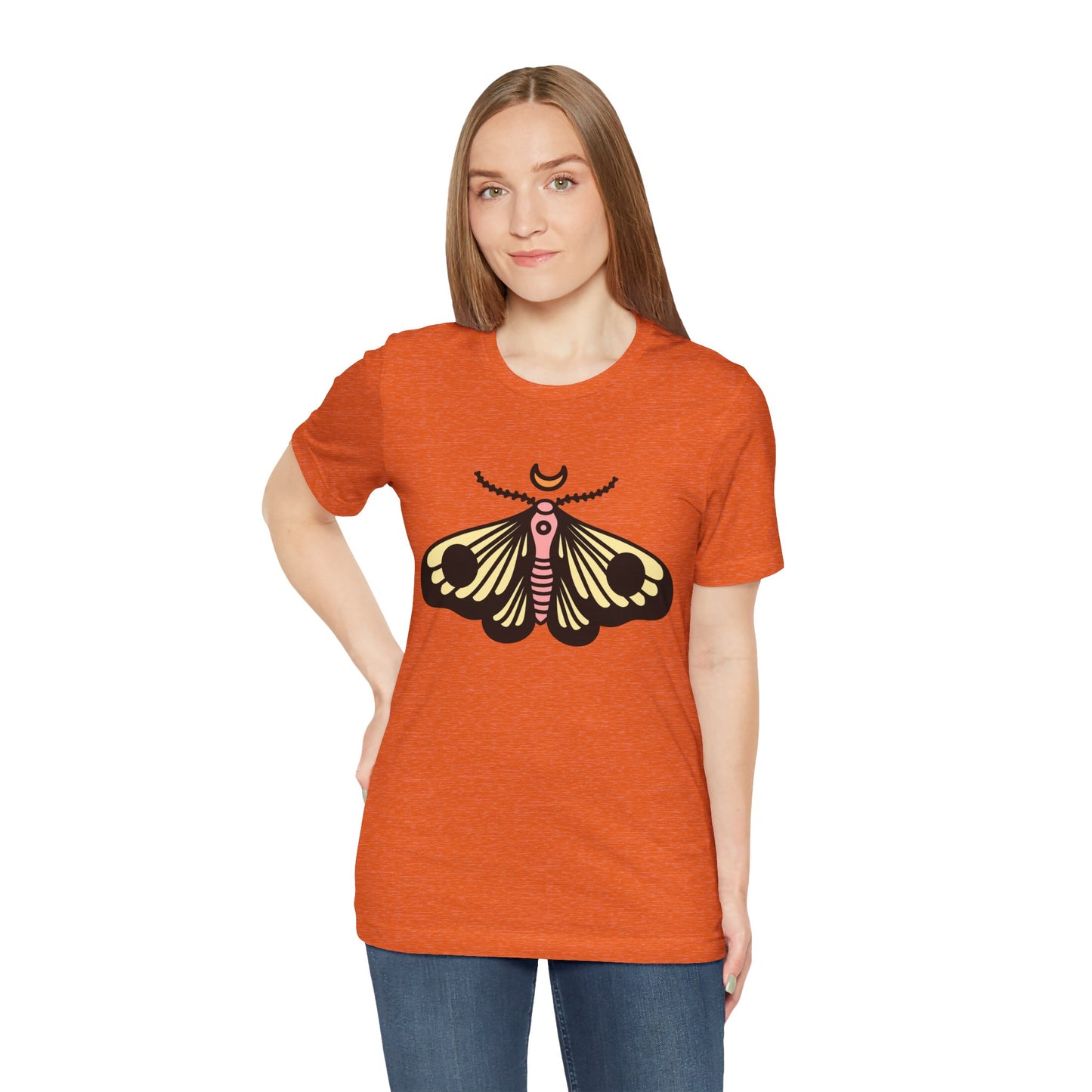 Butterfly Graphic Unisex Jersey Tee - Nature Inspired Casual Wear