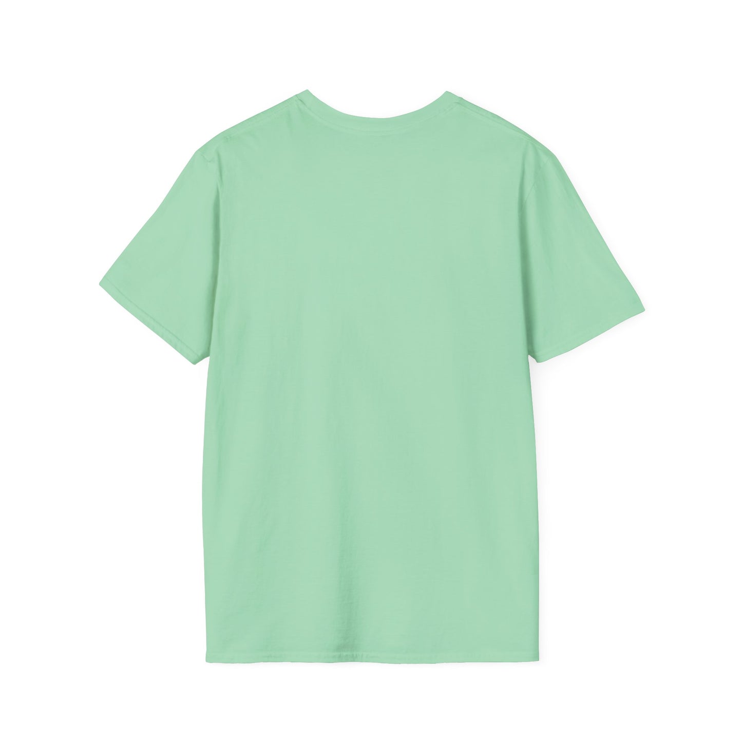 Floral Letter 'M' Unisex Softstyle T-Shirt - Perfect for Celebrations and Self-Expression