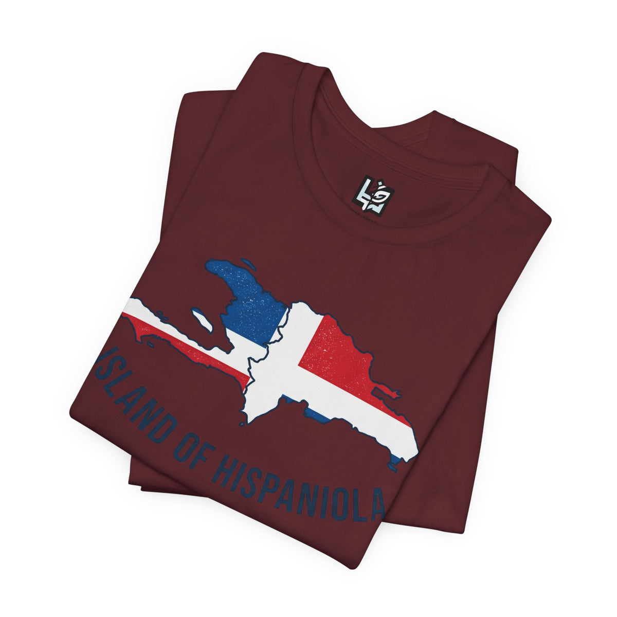 Island of Hispaniola Map T-Shirt