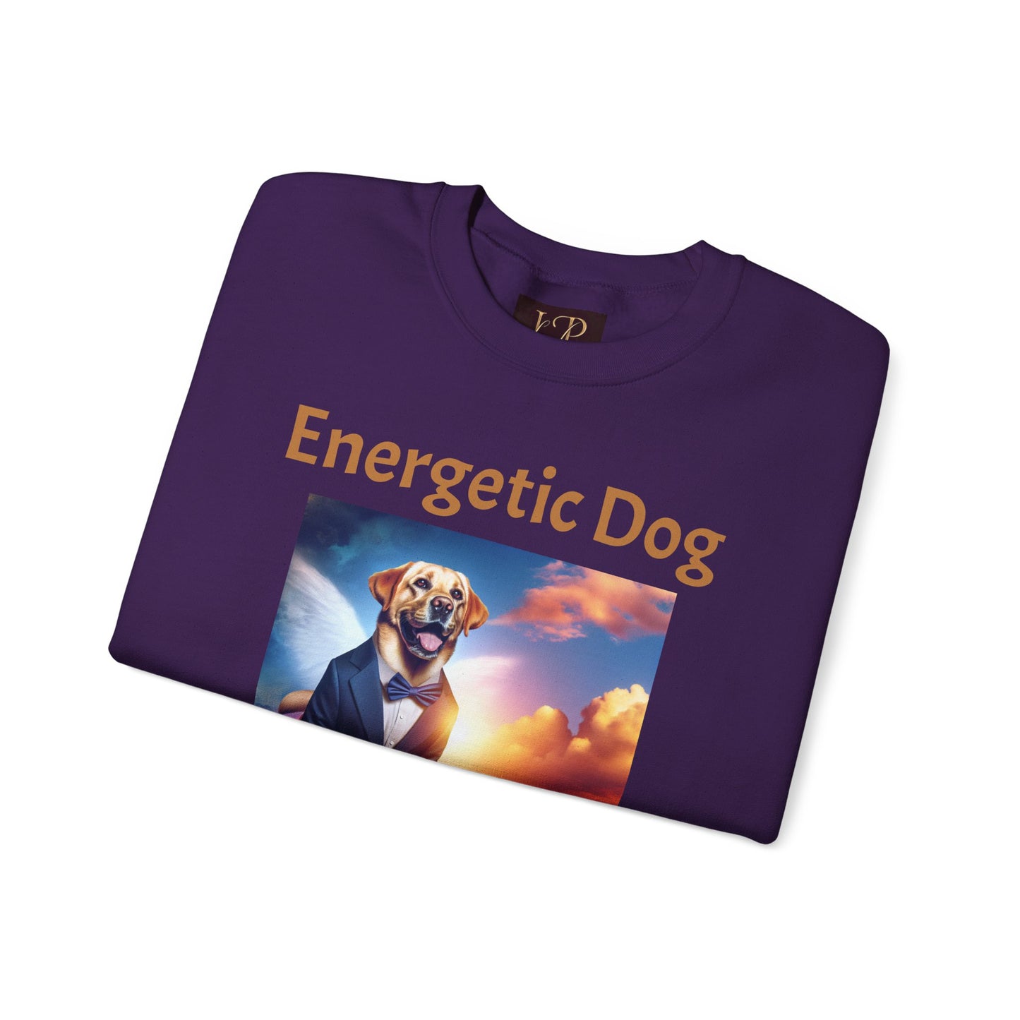 Energetic Dog Crewneck Sweatshirt - Unisex Heavy Blend™