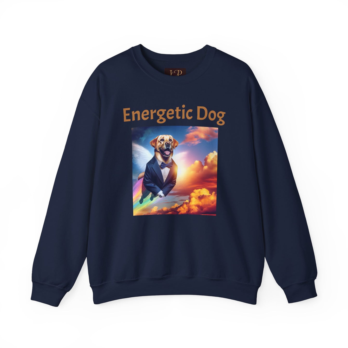 Energetic Dog Crewneck Sweatshirt - Unisex Heavy Blend™