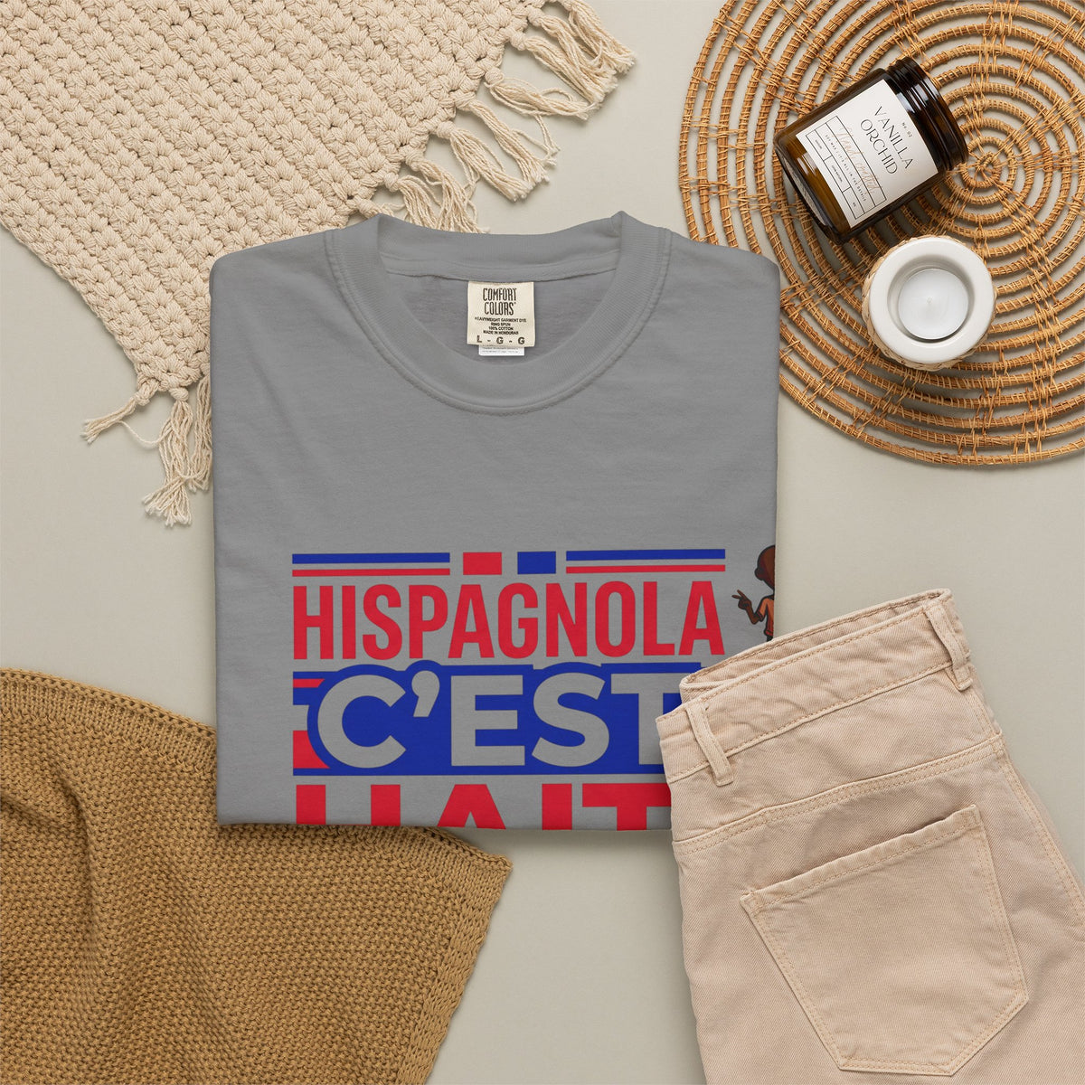 Hispagnola C'est Haiti T-Shirt — Haitian Pride Tee