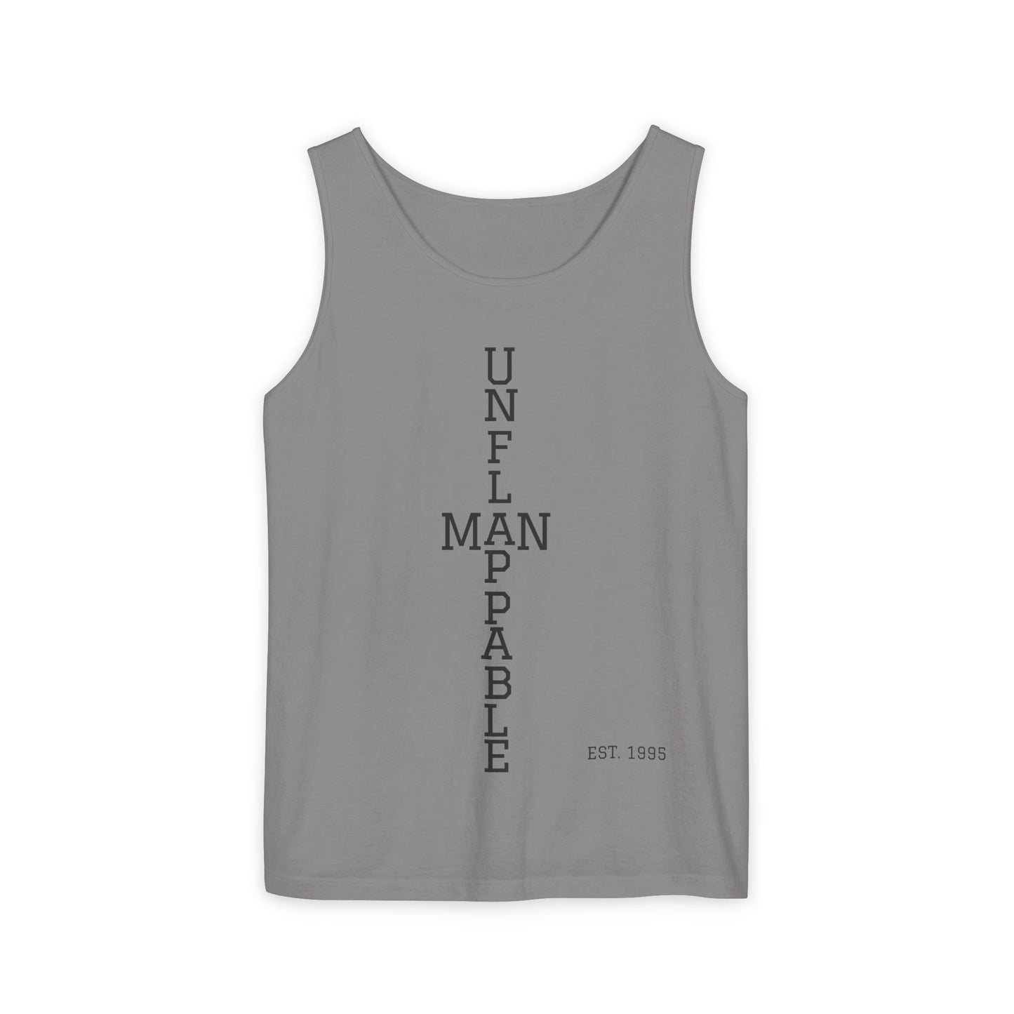 Unisex Inspirational Tank Top - Unflappable, Summer Apparel, Vacation Wear, Casual Gift, Fitness Gear