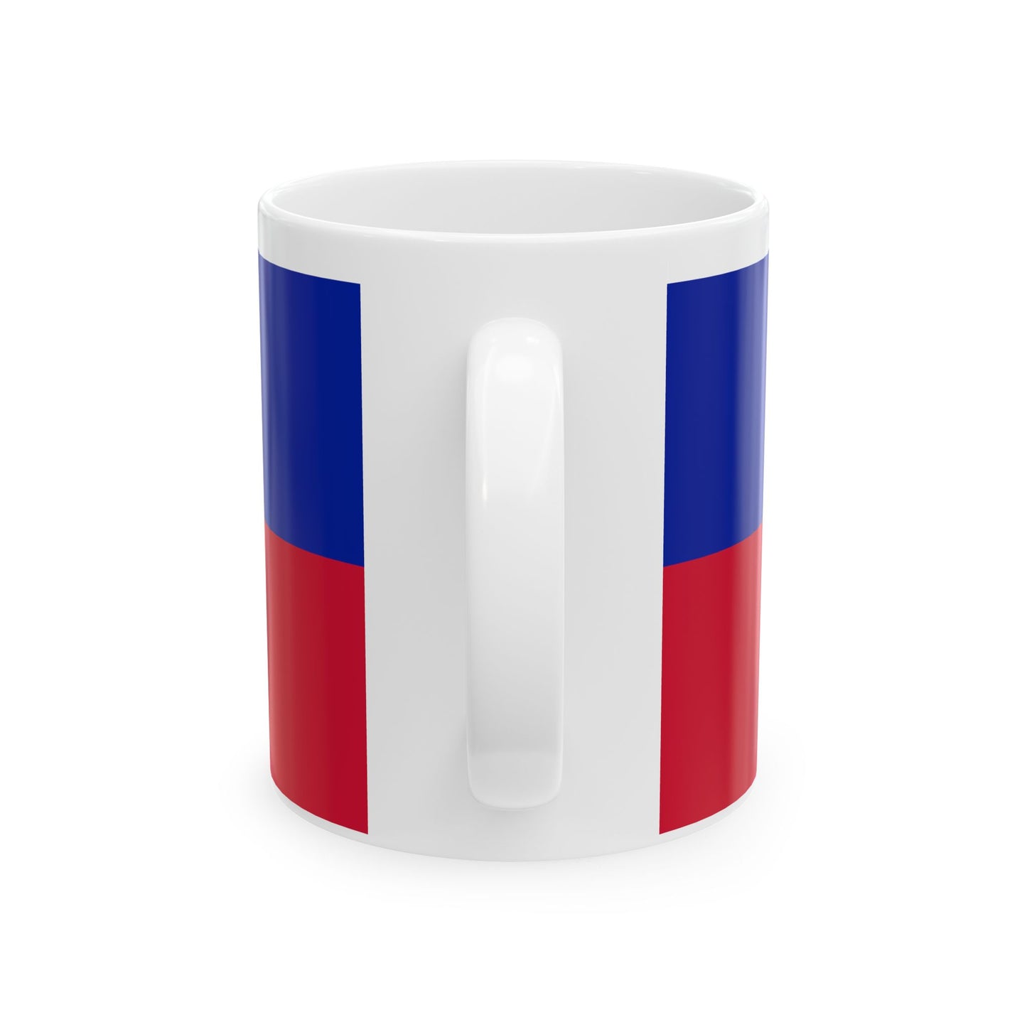 Haitian Flag Ceramic Mug - 11oz & 15oz - Celebrate Haitian Heritage