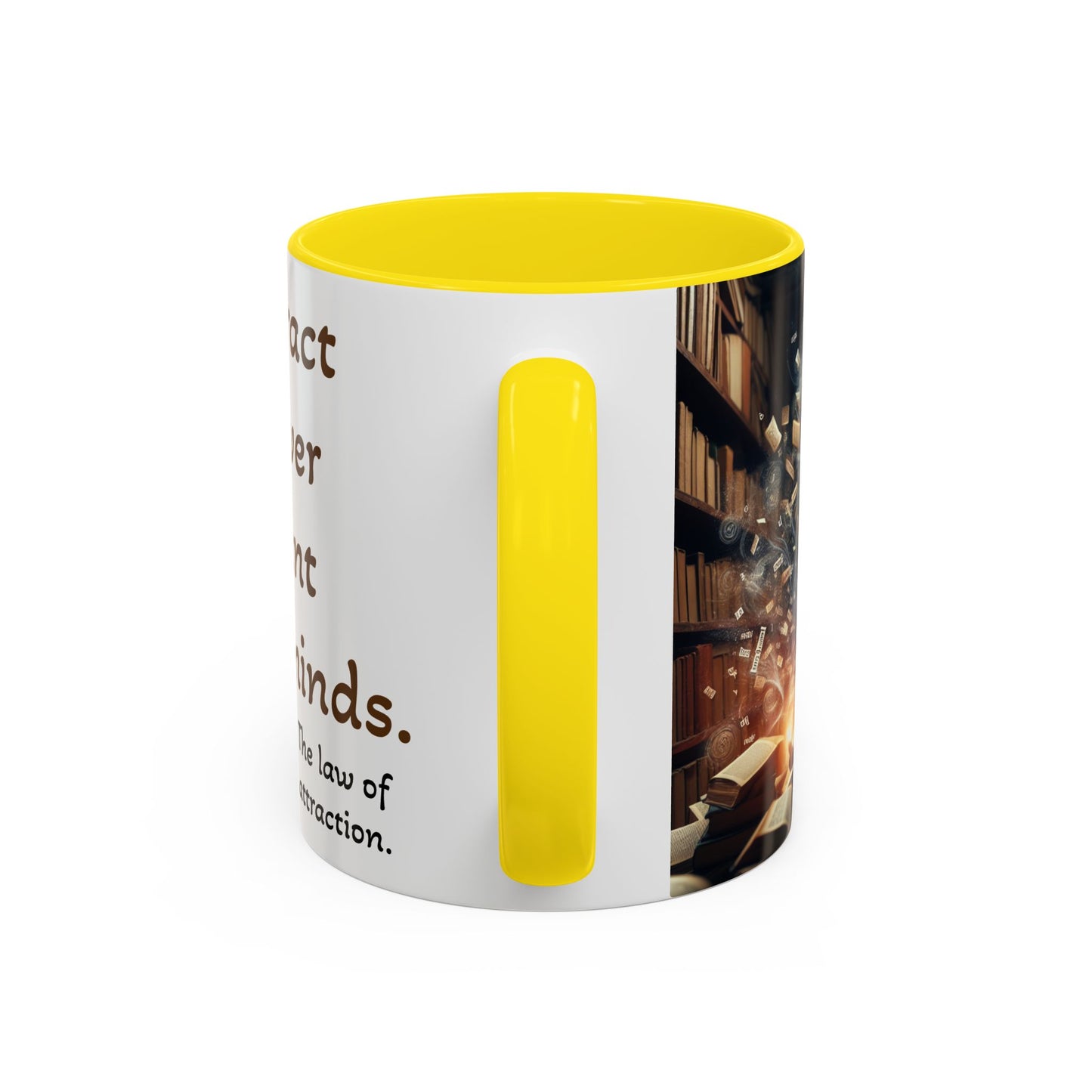 Mindful Attraction Coffee Mug - Inspirational Design for Law of Attraction Lovers