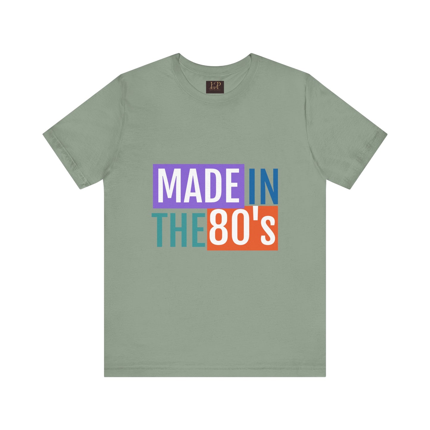 Retro 80s Vibe Unisex Short Sleeve Tee - Made in the 80's