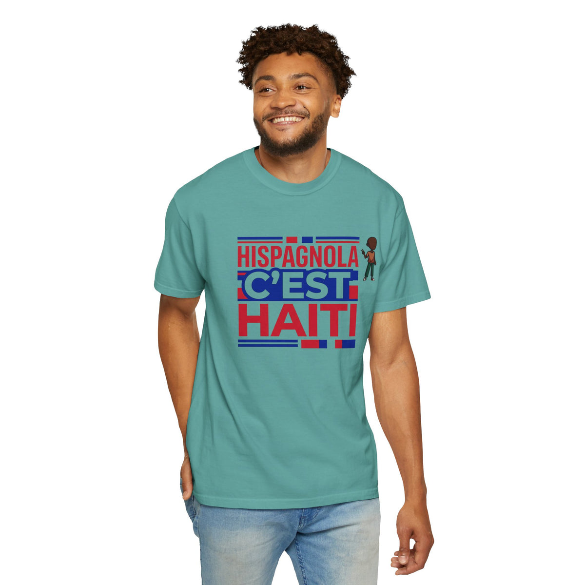 Hispagnola C'est Haiti T-Shirt — Haitian Pride Tee