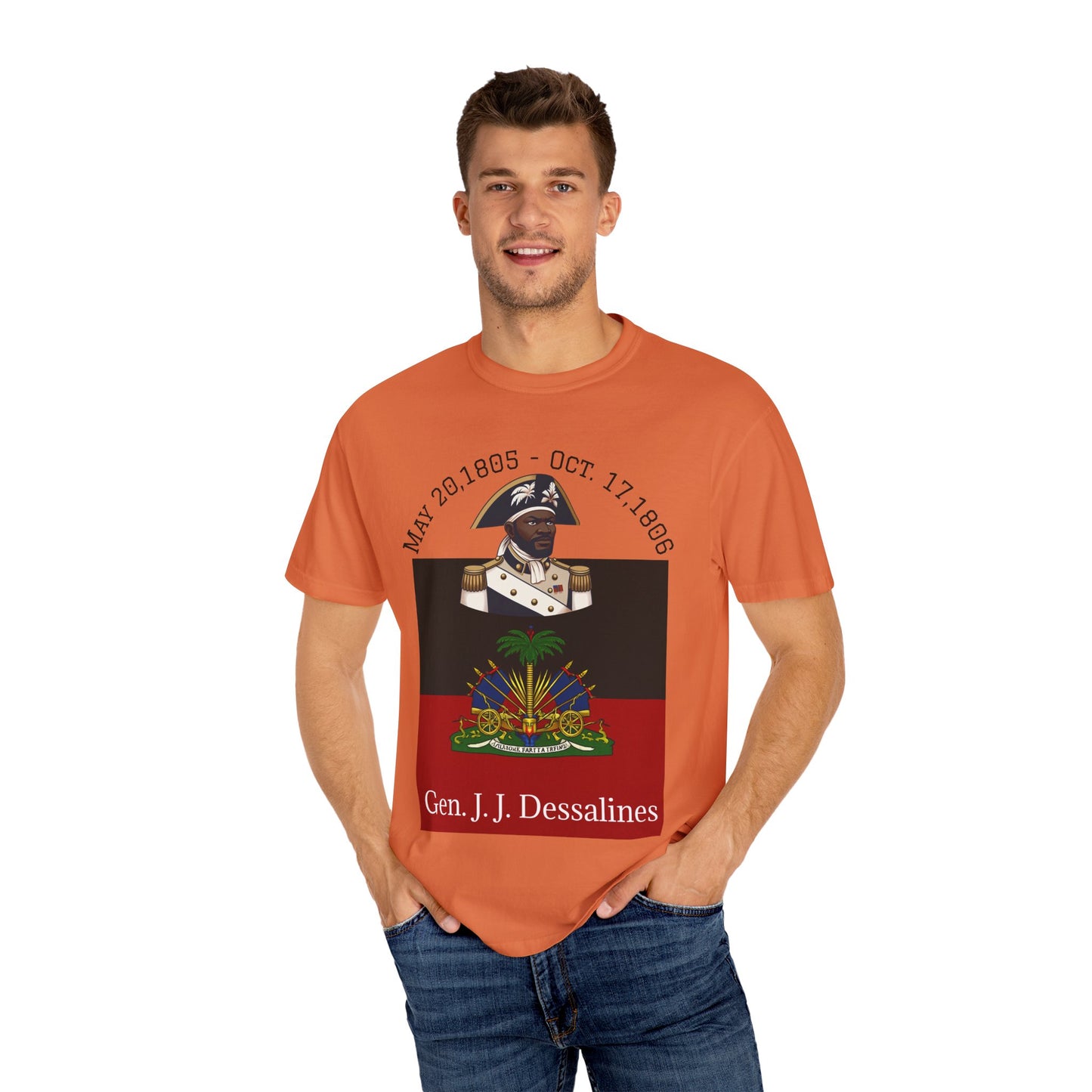 Gen. J.J. Dessalines T-Shirt, Historical Figure Tee, Haitian Revolution Apparel, Unisex Cotton Tee, Gift for History Buffs, Casual [...]