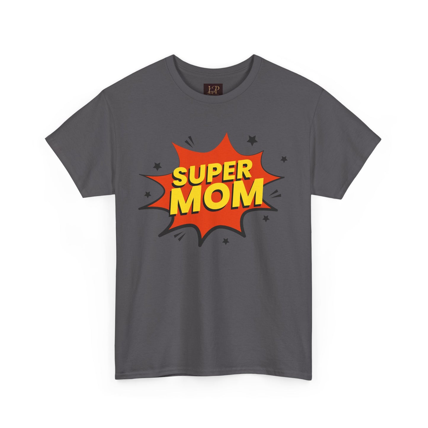 Super Mom Unisex Heavy Cotton Tee - Perfect Gift for Mother's Day