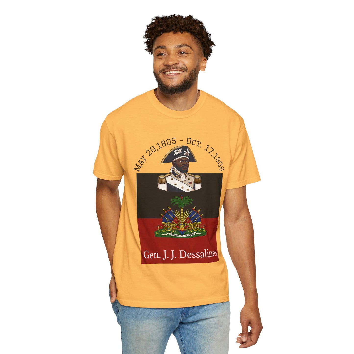 Gen. J.J. Dessalines T-Shirt, Historical Figure Tee, Haitian Revolution Apparel, Unisex Cotton Tee, Gift for History Buffs, Casual [...]