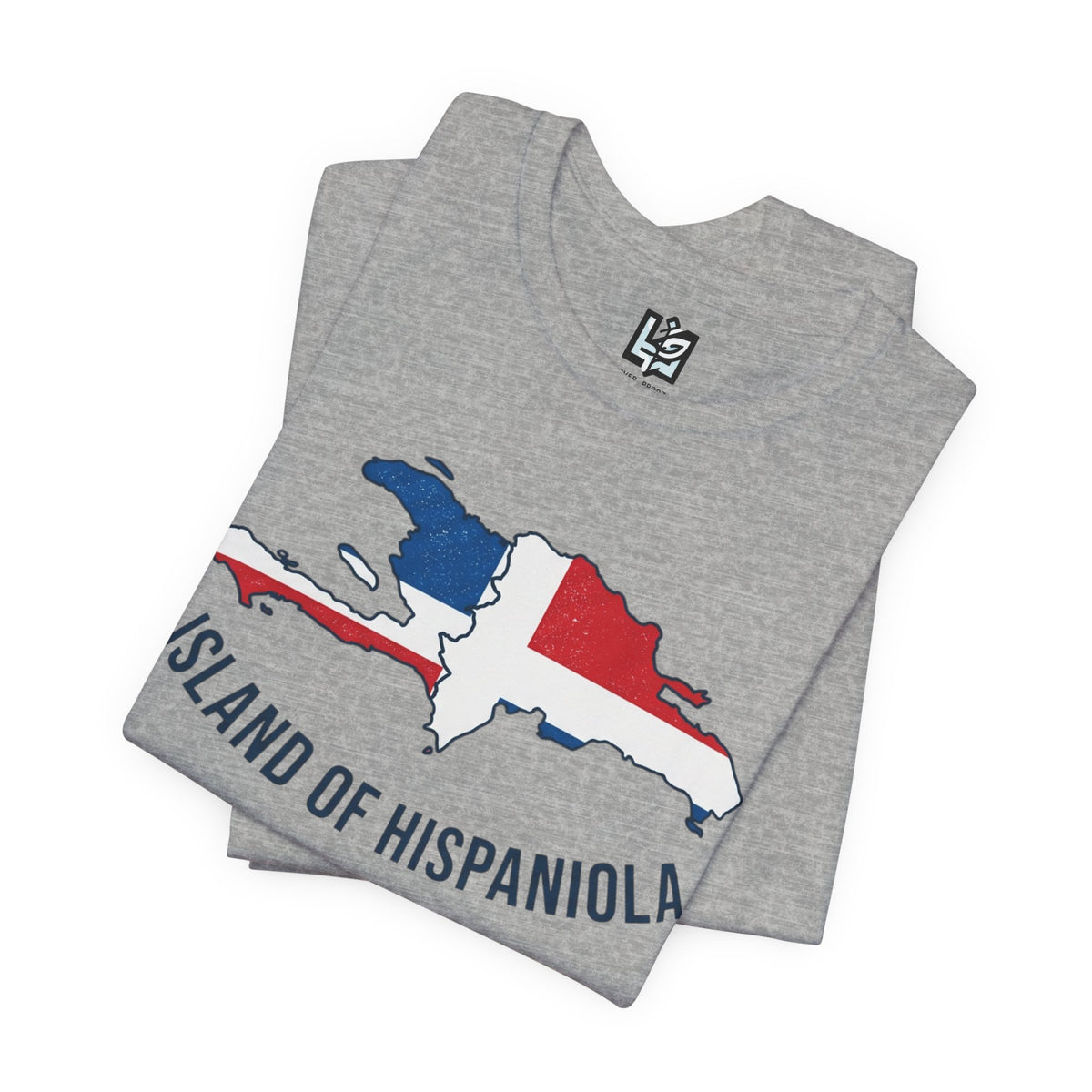Island of Hispaniola Map T-Shirt