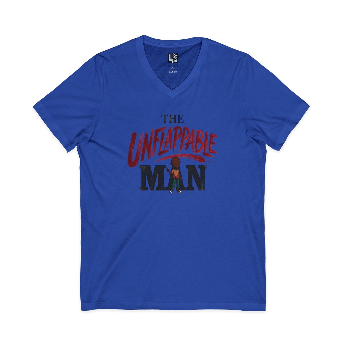 The Unflappable Man V-Neck Tee