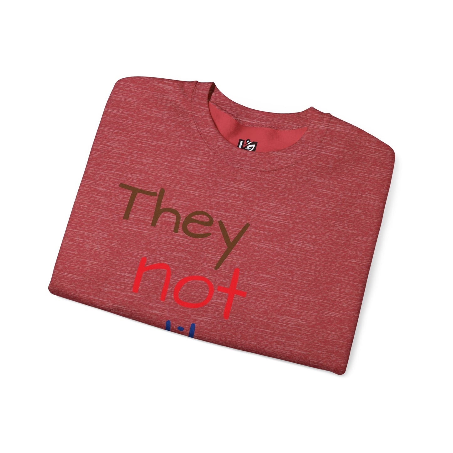 Unisex Crewneck Sweatshirt - ‘They Not Like Us’ Statement Apparel
