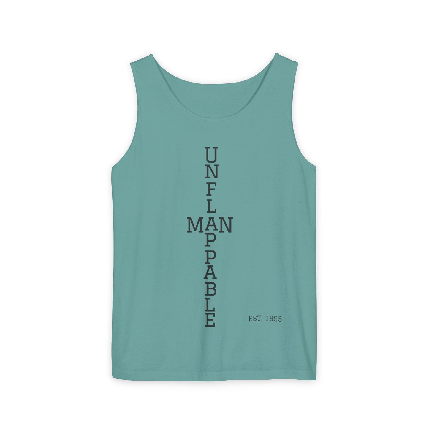 Unisex Inspirational Tank Top - Unflappable, Summer Apparel, Vacation Wear, Casual Gift, Fitness Gear