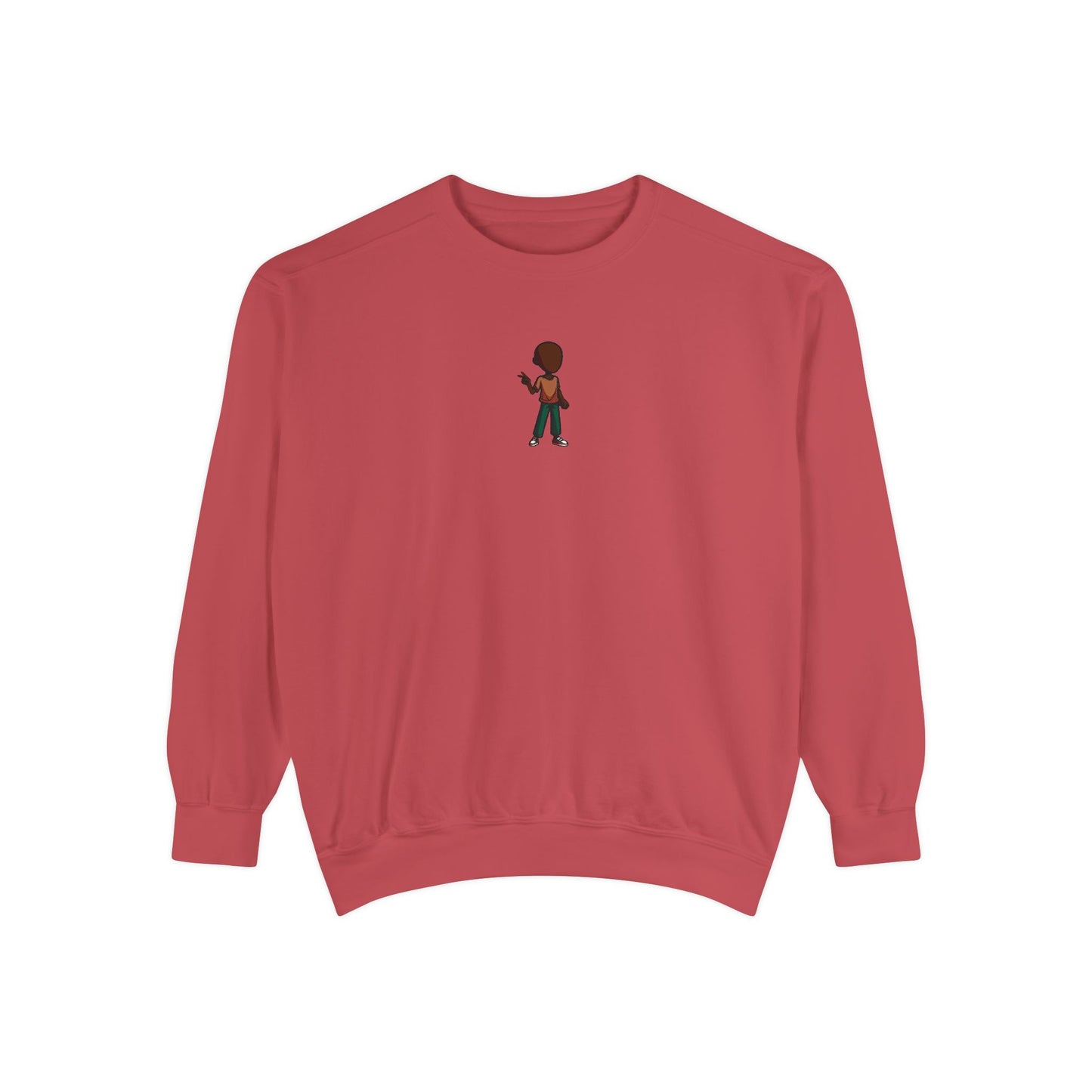 Sweatshirt — Little Guitarist Illustration Crewneck