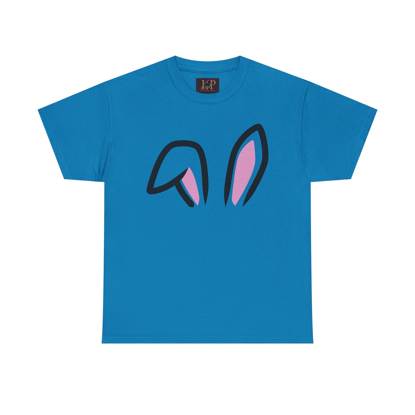 Cute Bunny Ears Unisex Heavy Cotton Tee