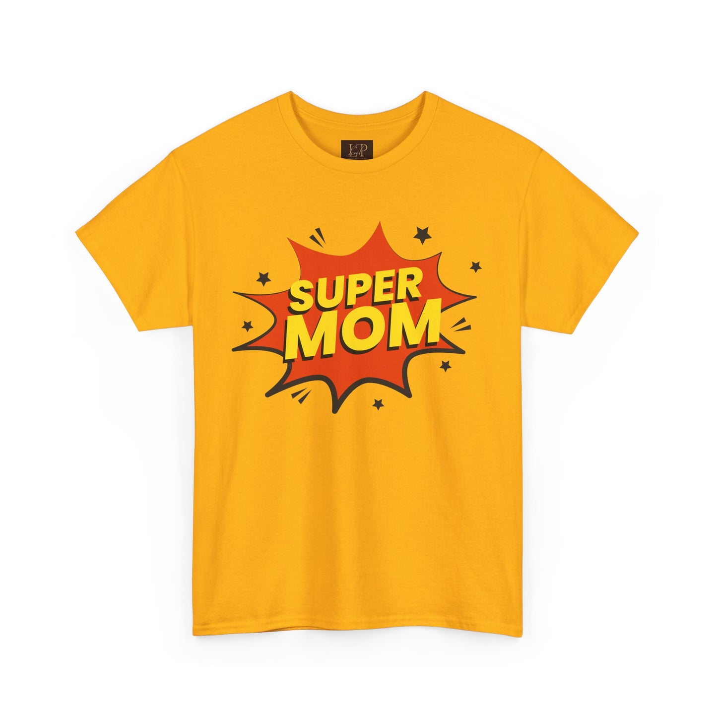 Super Mom Unisex Heavy Cotton Tee - Perfect Gift for Mother's Day