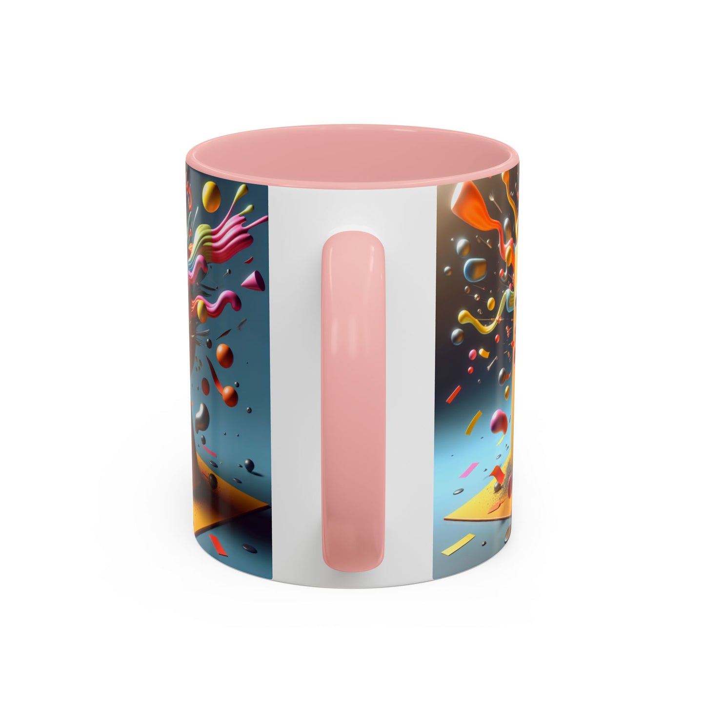 Colorful Artistic Accent Coffee Mug - 11oz & 15oz - Perfect for Creative Souls & Gift Giving