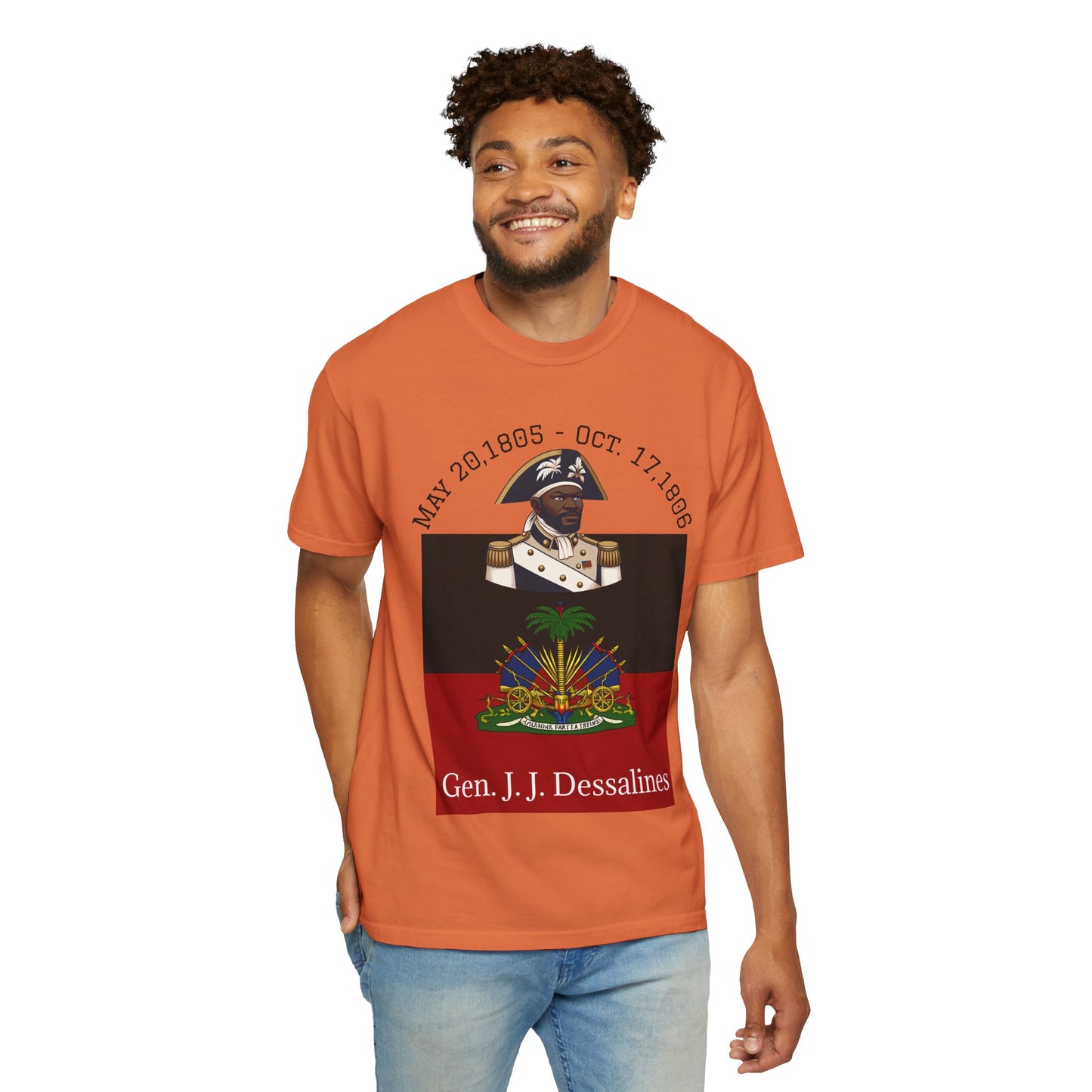 Gen. J.J. Dessalines T-Shirt, Historical Figure Tee, Haitian Revolution Apparel, Unisex Cotton Tee, Gift for History Buffs, Casual [...]